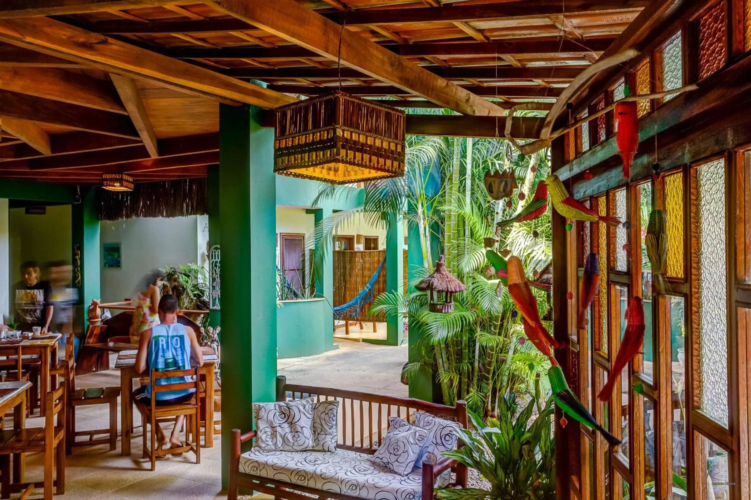 Area and facilities in Vila dos Passaros Flats