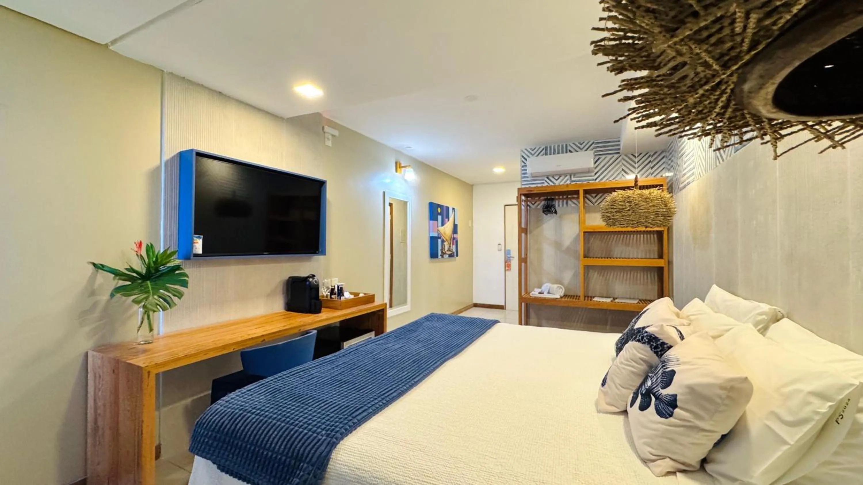 Bed in Hotel Praia do Sol