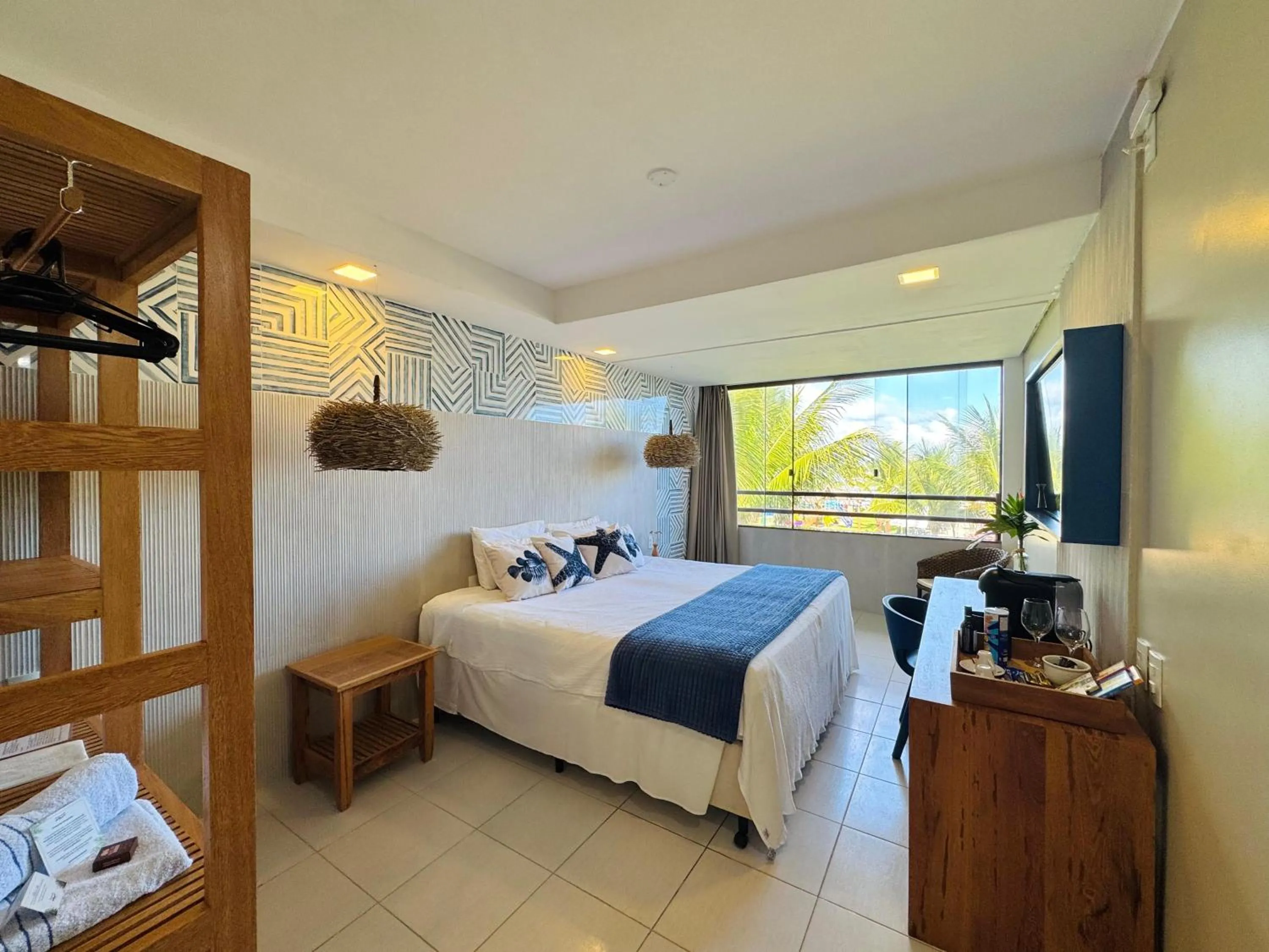 Bed in Hotel Praia do Sol