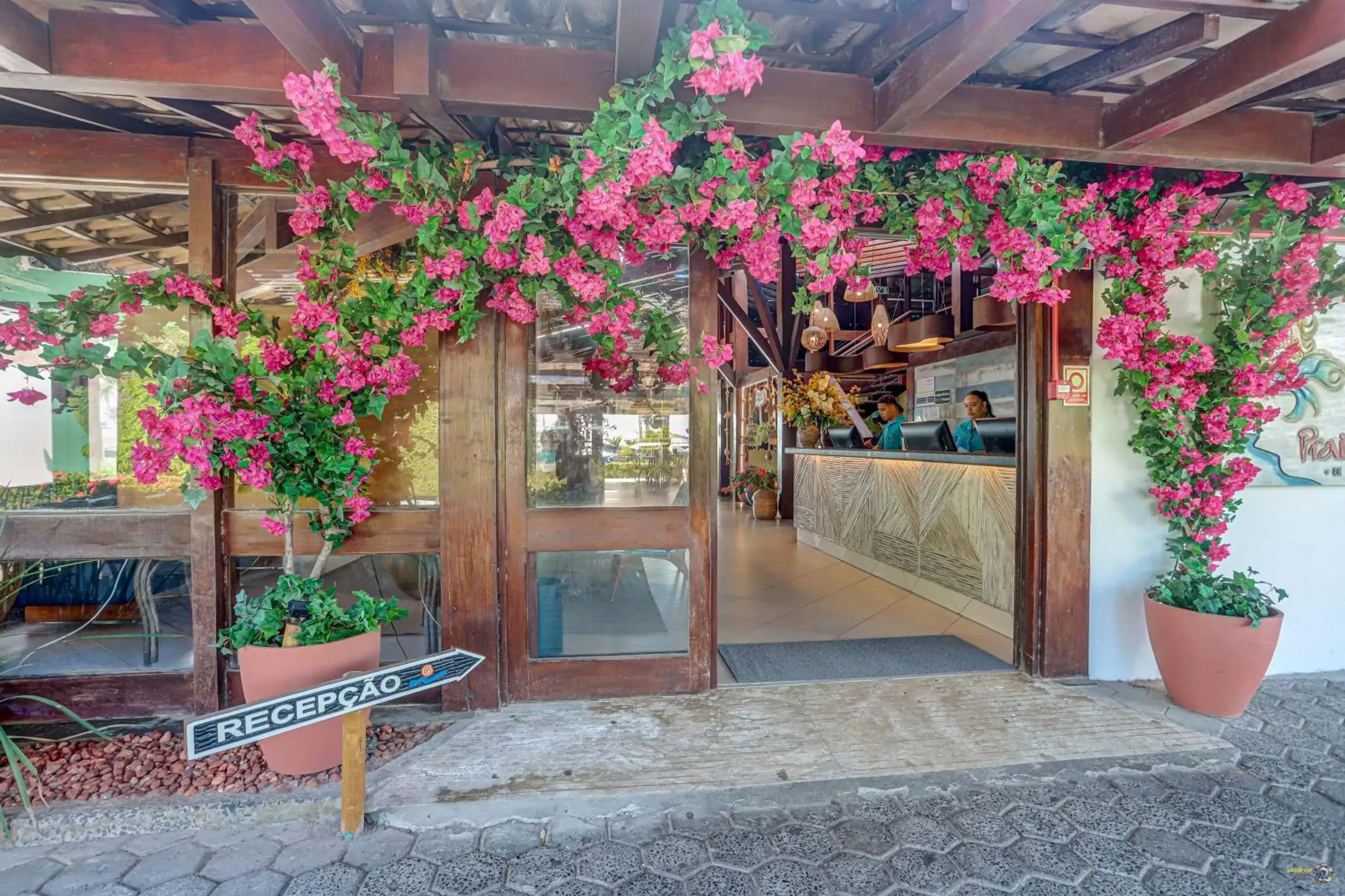 Lobby or reception in Hotel Praia do Sol Lobby or reception in Hotel Praia do Sol