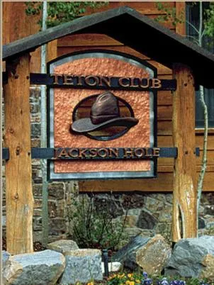 Logo/Certificate/Sign in Teton Club