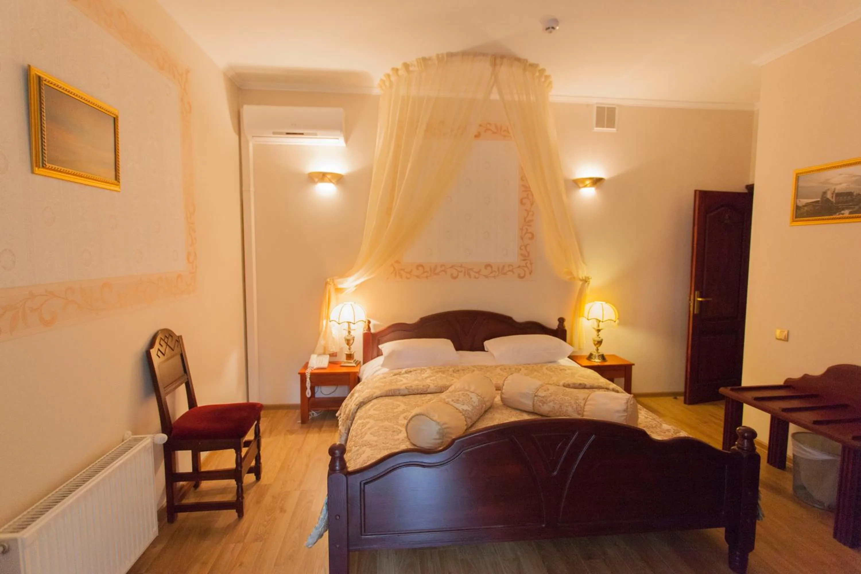 Bed in Pegasa Pils Spa Hotel