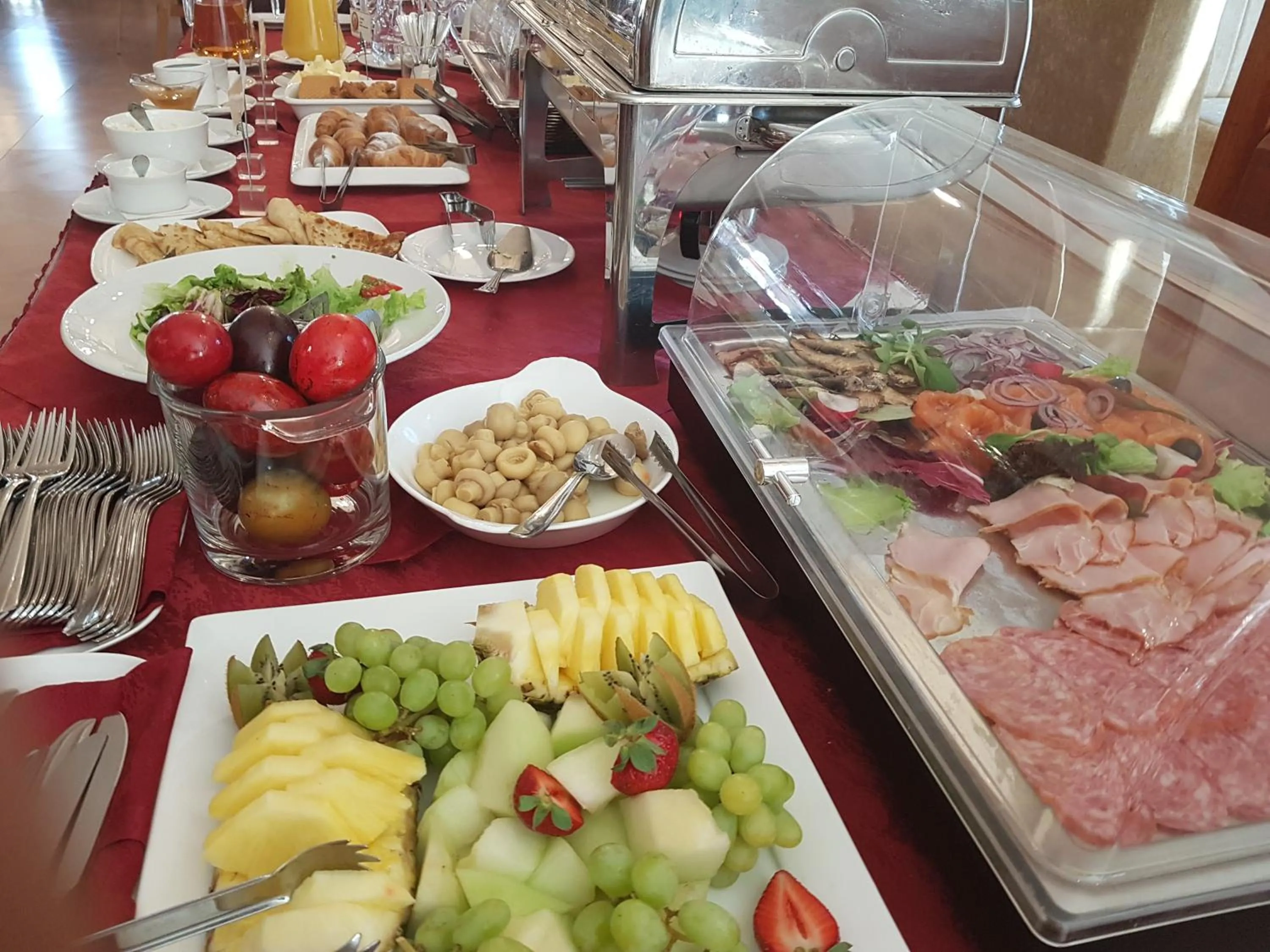 Food and drinks in Pegasa Pils Spa Hotel