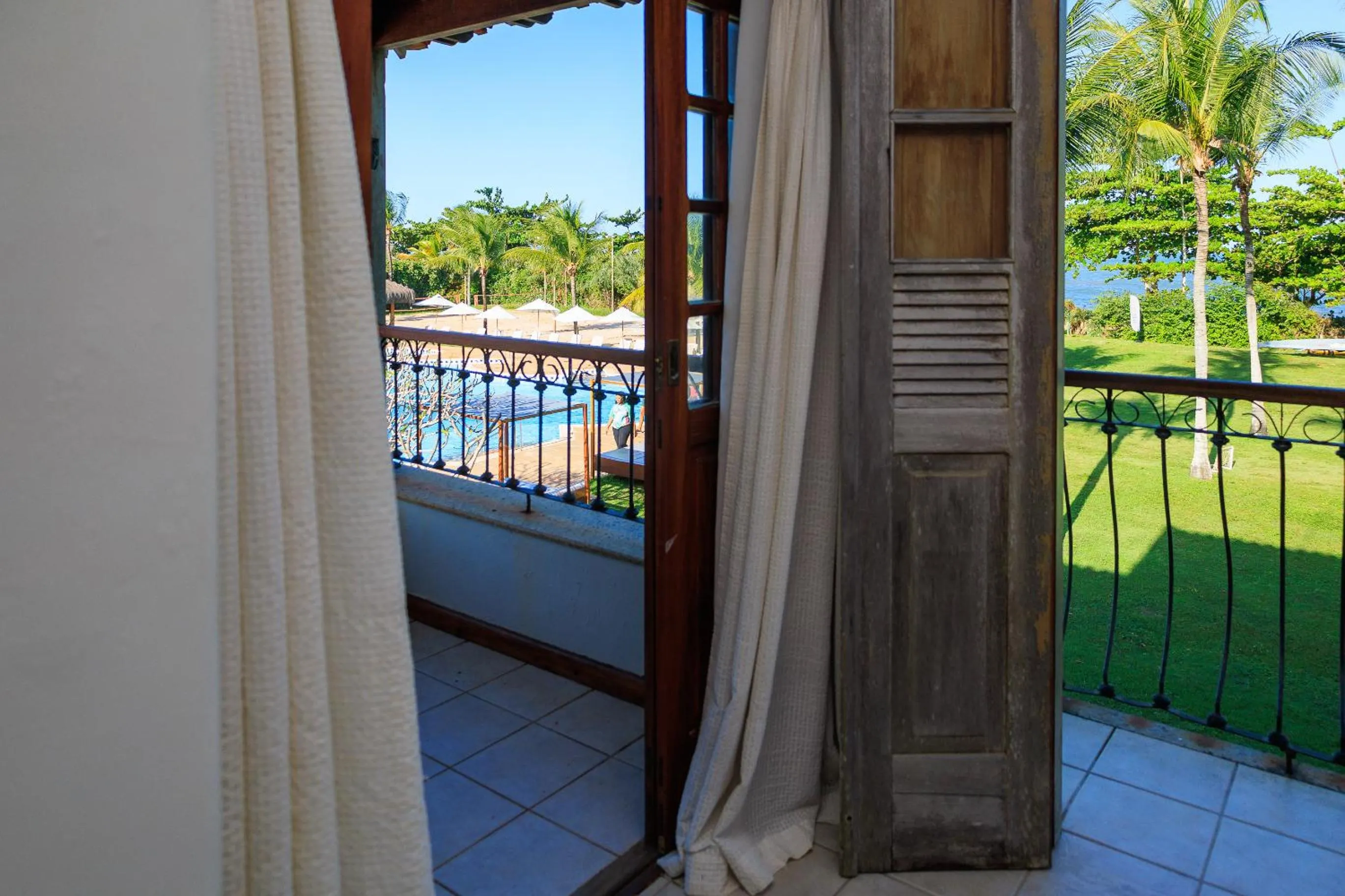 Patio in Vila Angatu Eco Resort & SPA