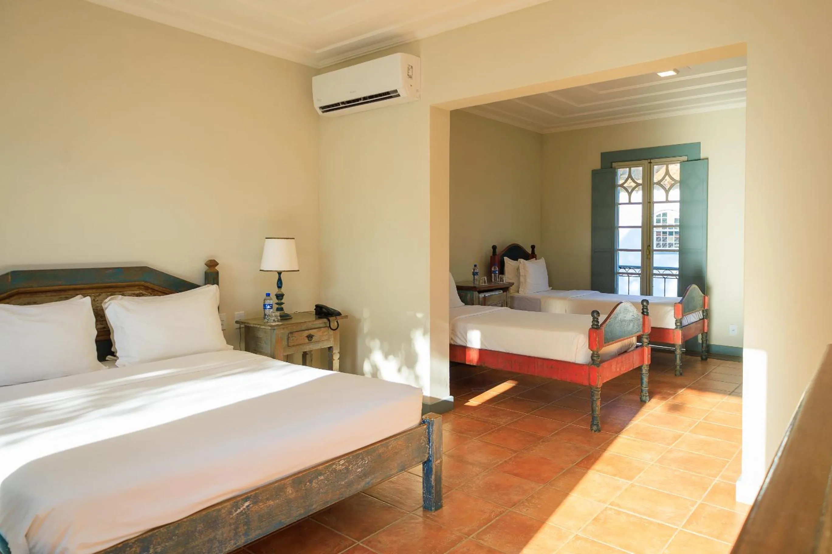 Bed in Vila Angatu Eco Resort & SPA