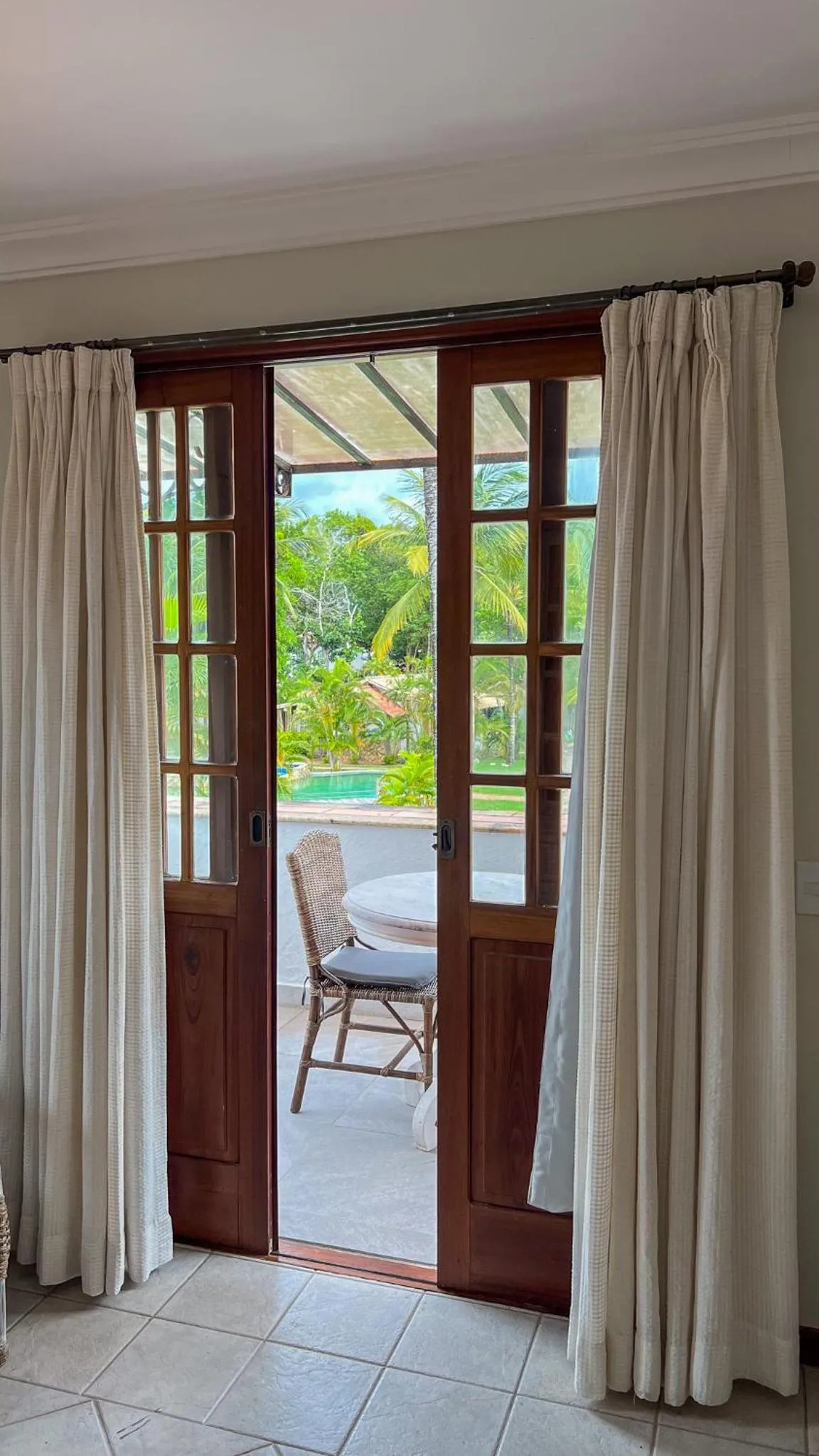 Balcony/Terrace in Vila Angatu Eco Resort & SPA