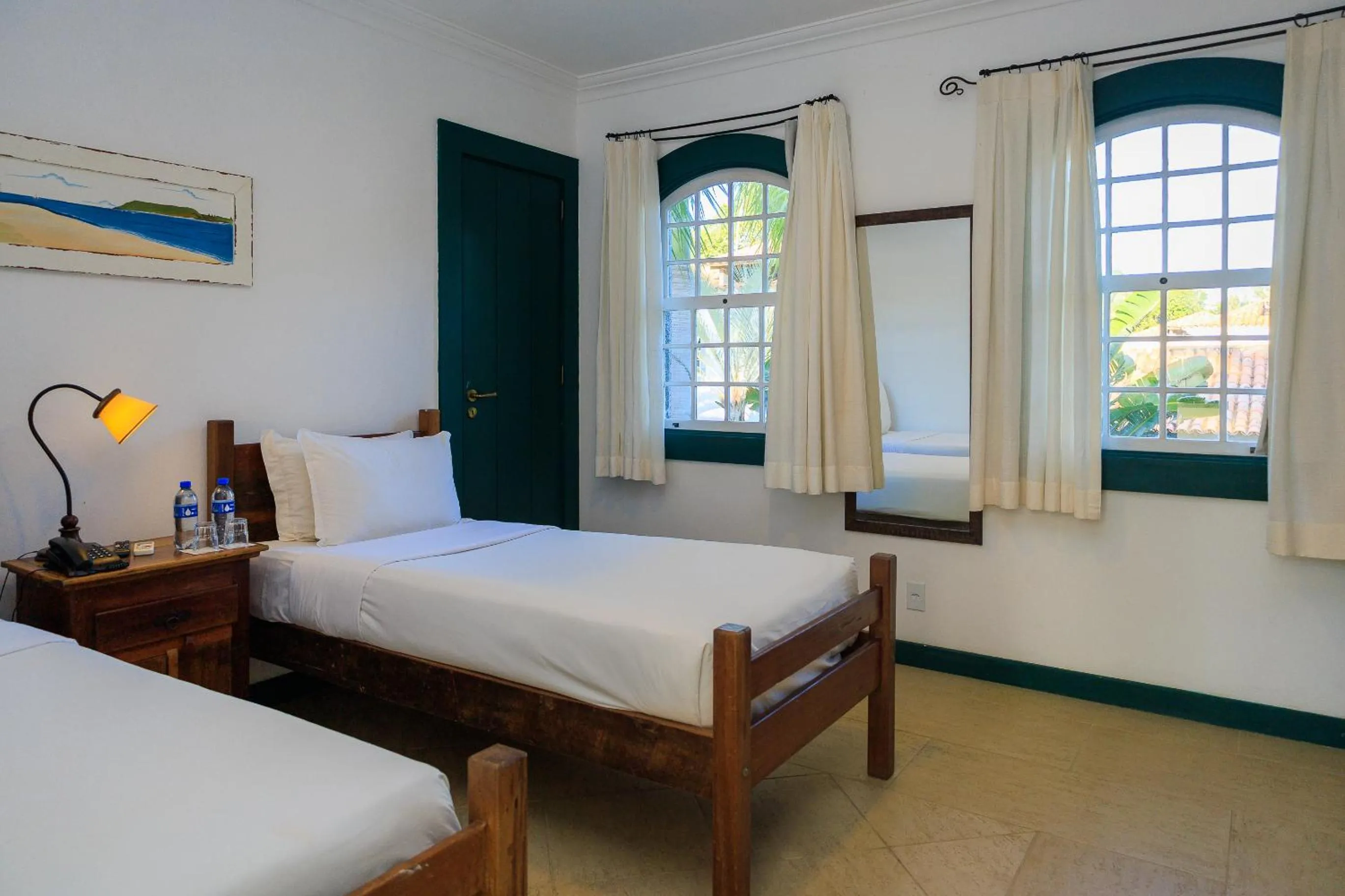 Bed in Vila Angatu Eco Resort & SPA