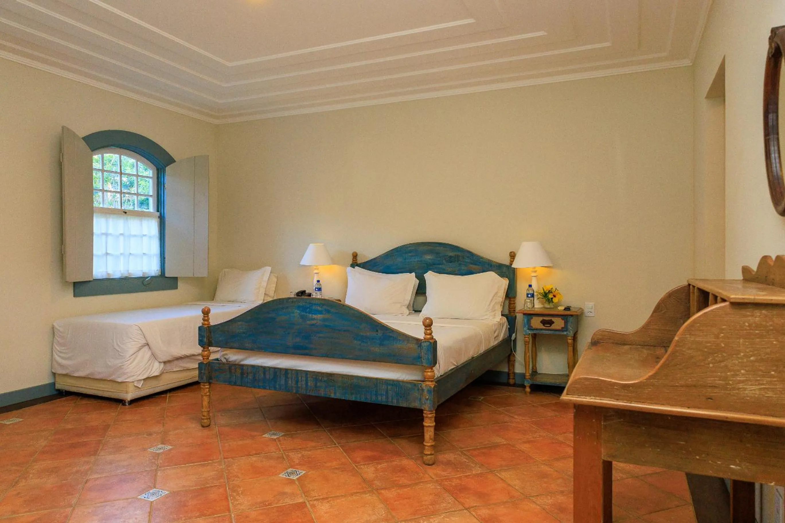 Bed in Vila Angatu Eco Resort & SPA