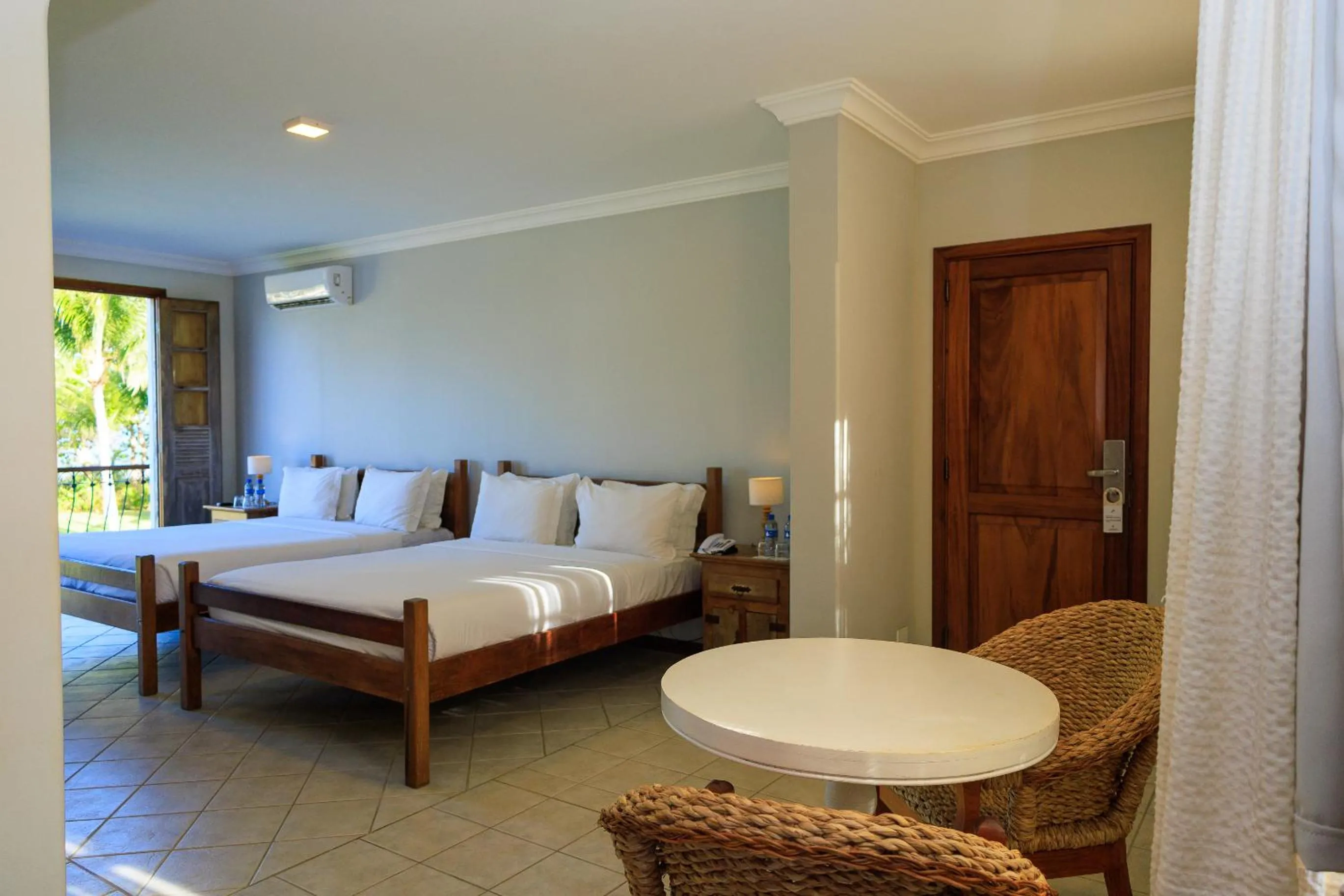 Bed in Vila Angatu Eco Resort & SPA