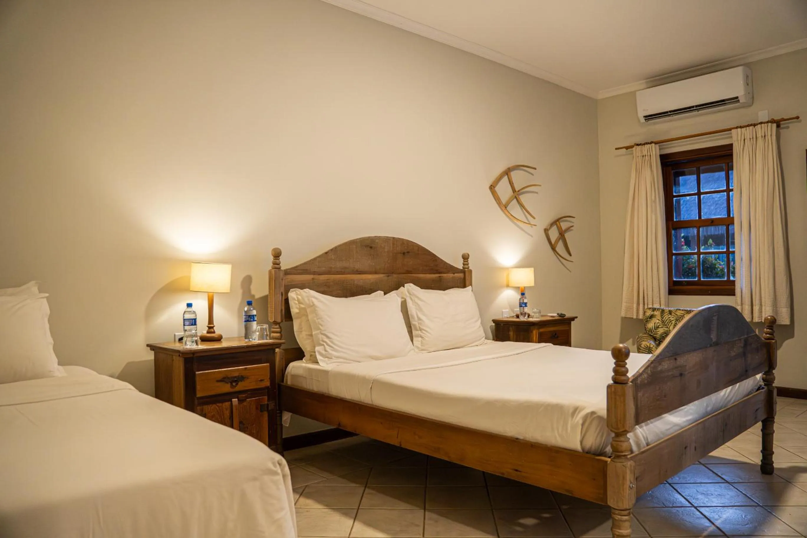 Bed in Vila Angatu Eco Resort & SPA