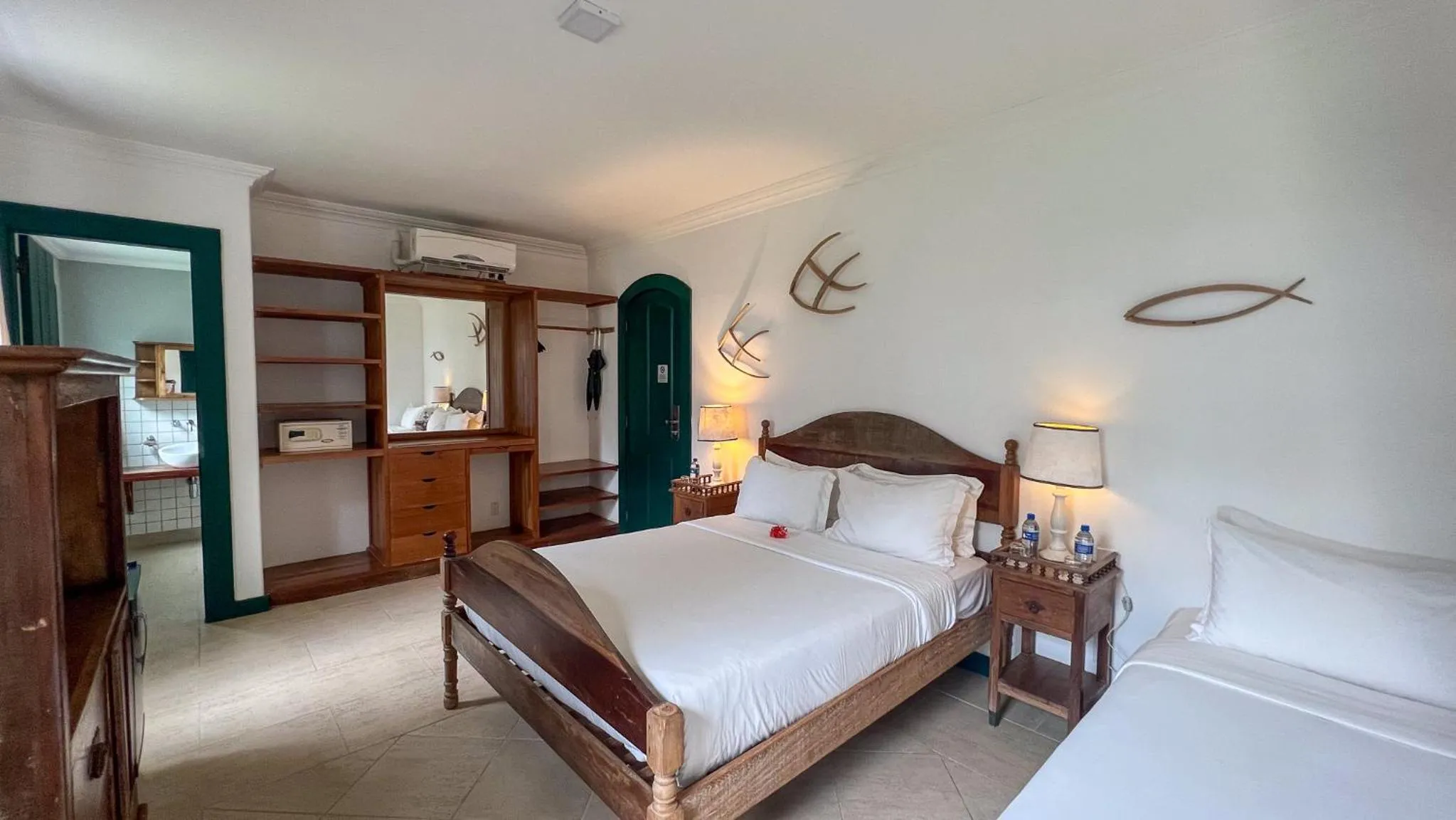 Bed in Vila Angatu Eco Resort & SPA