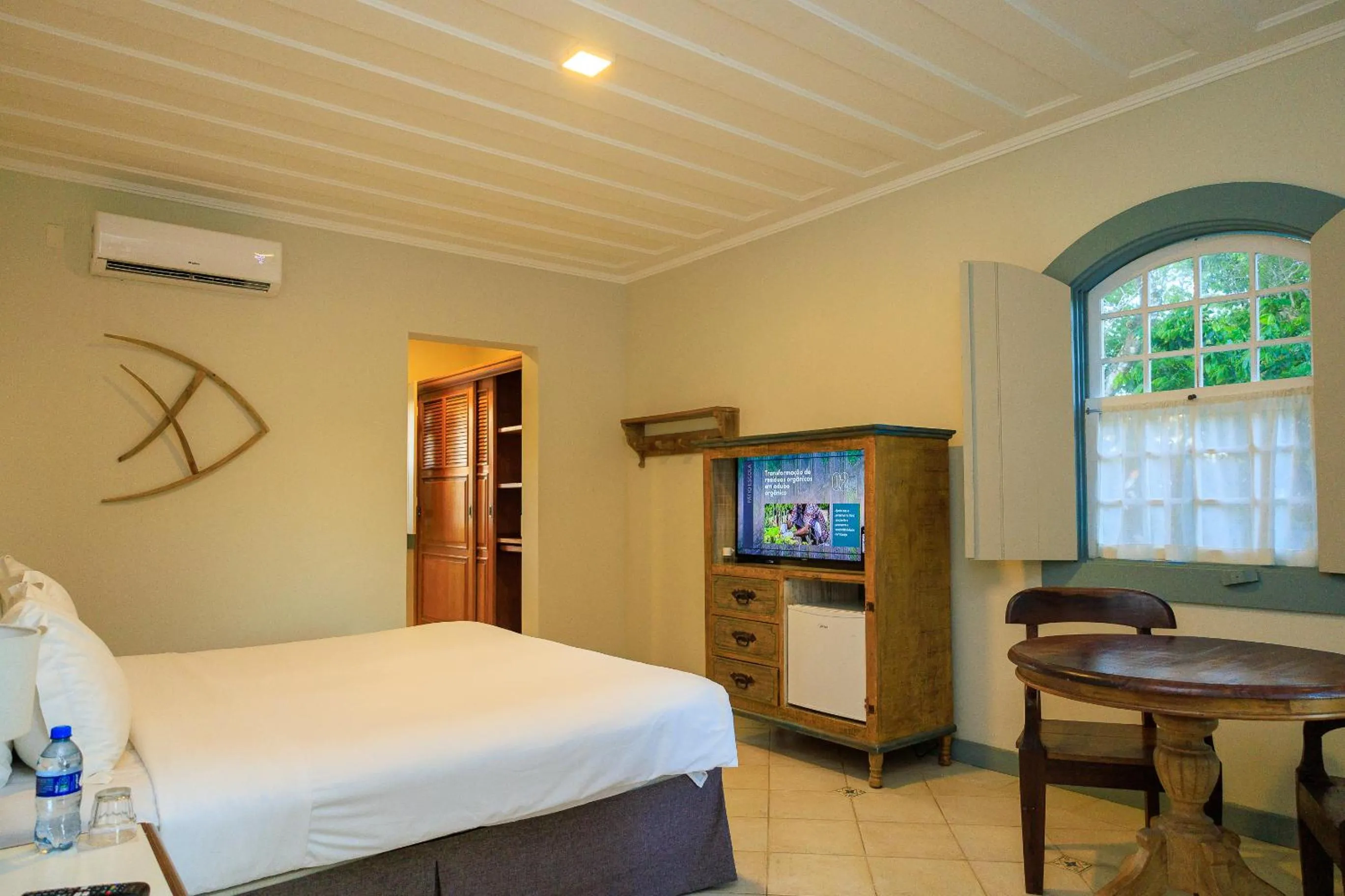 Bed in Vila Angatu Eco Resort & SPA