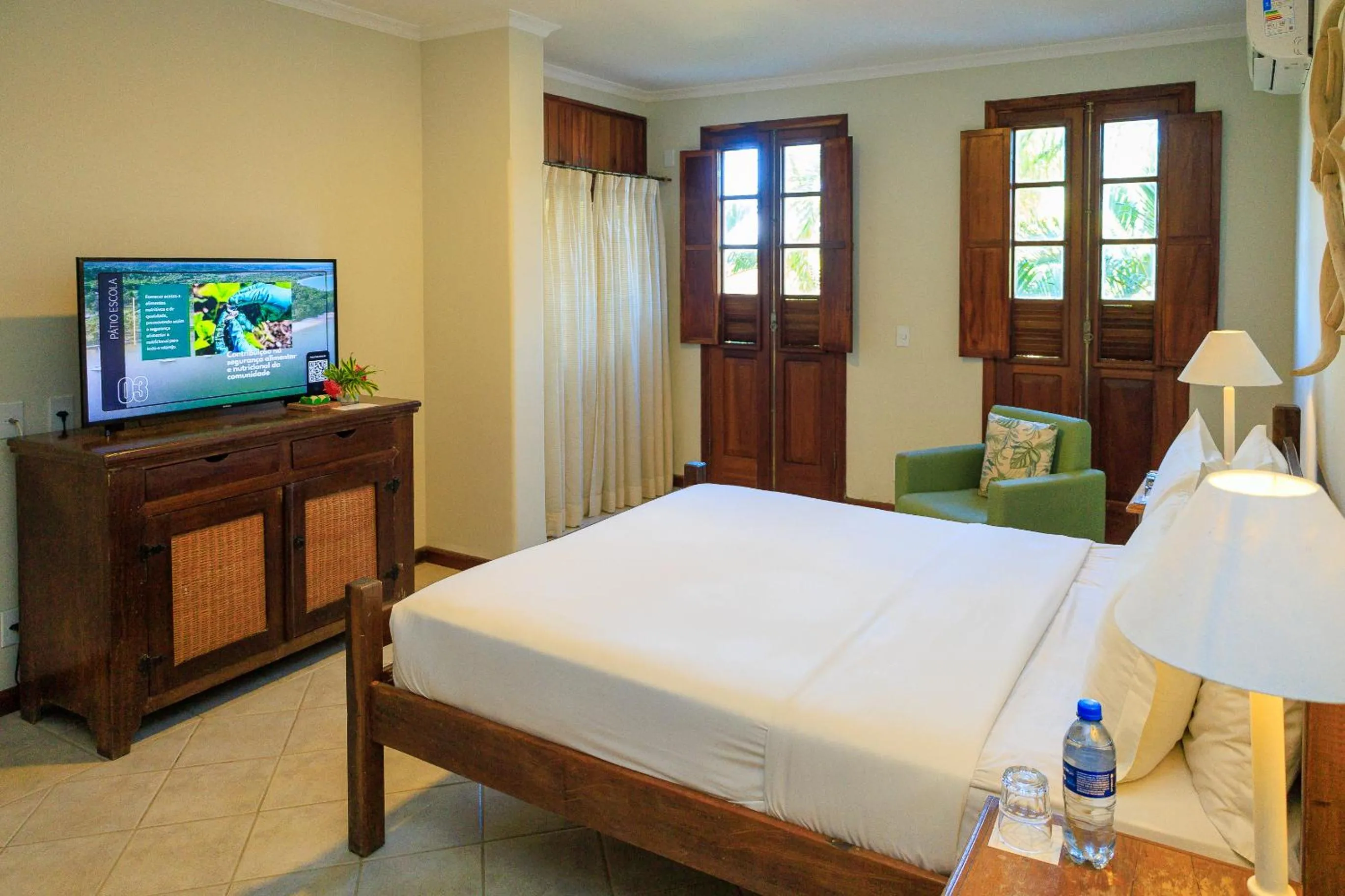 Photo of the whole room, Bed in Vila Angatu Eco Resort & SPA