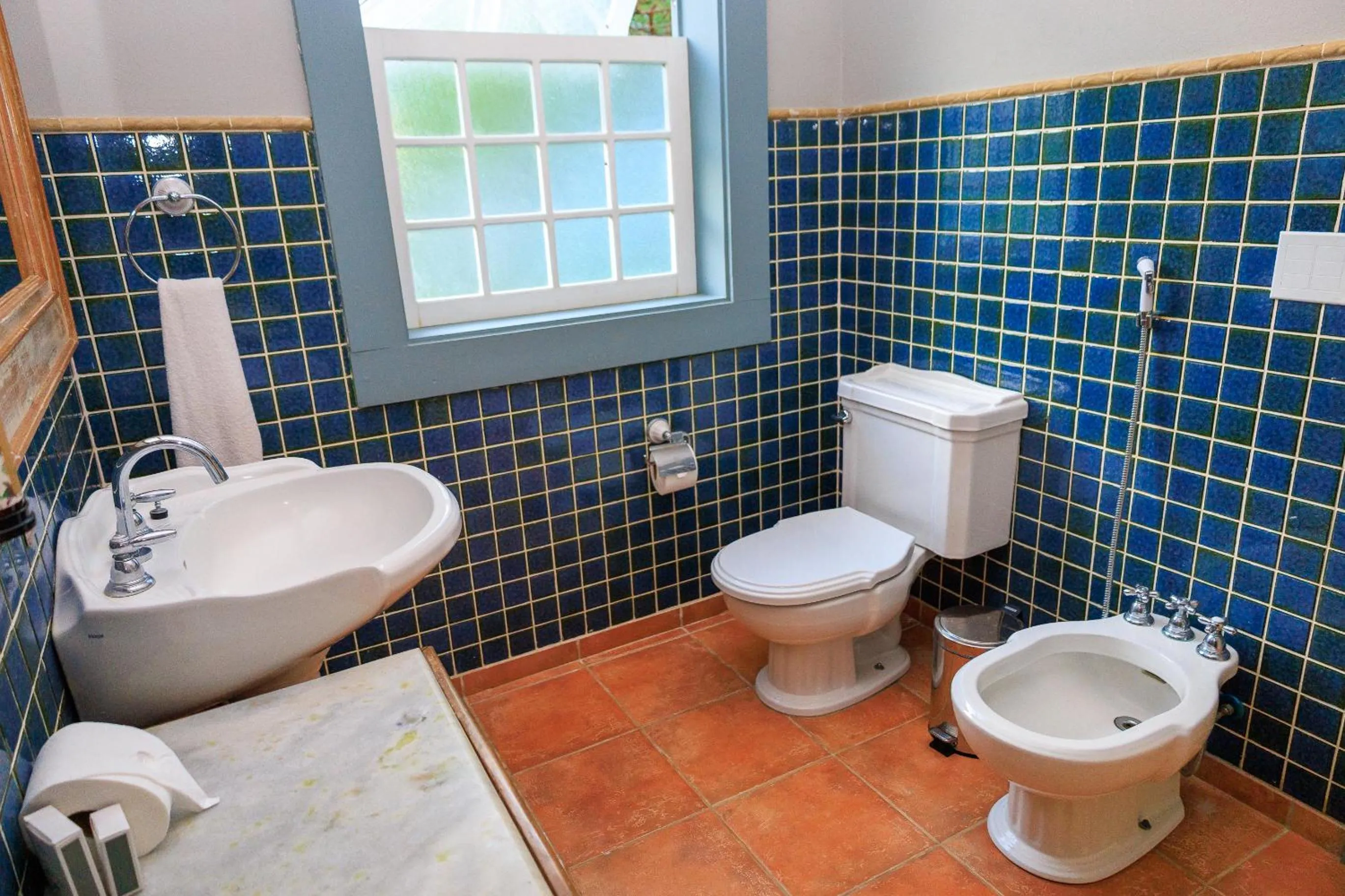 Bathroom in Vila Angatu Eco Resort & SPA