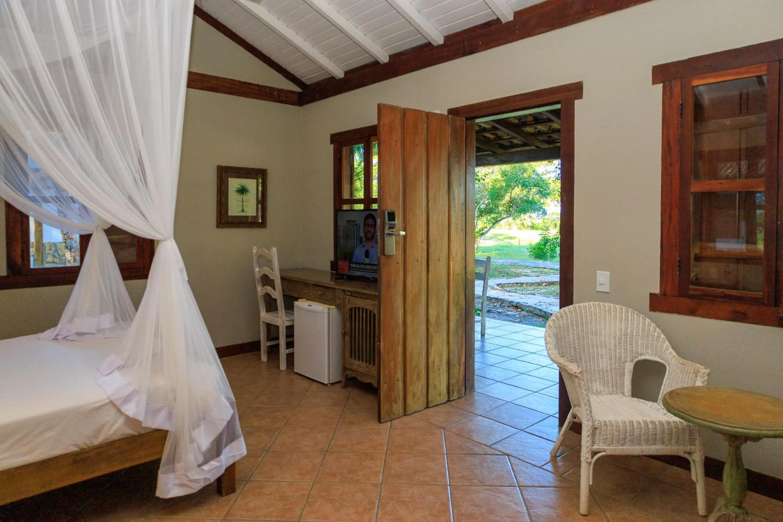 Bed in Vila Angatu Eco Resort & SPA