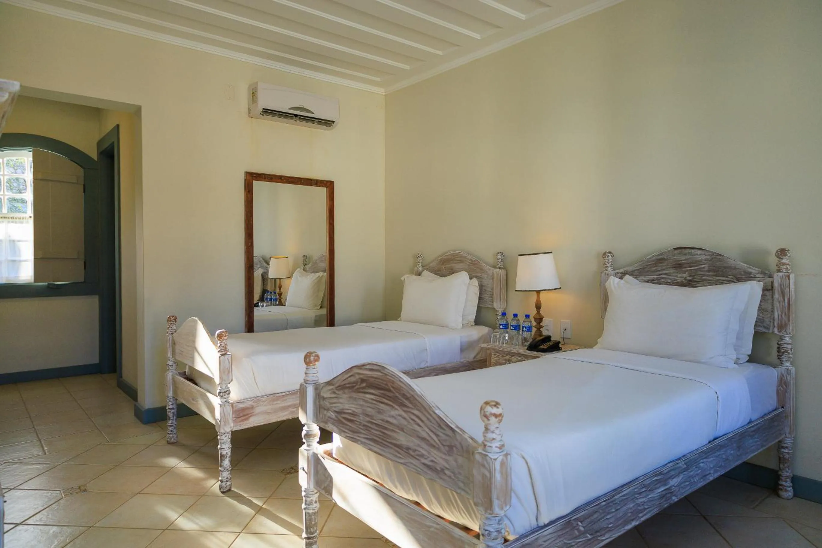 Bed in Vila Angatu Eco Resort & SPA