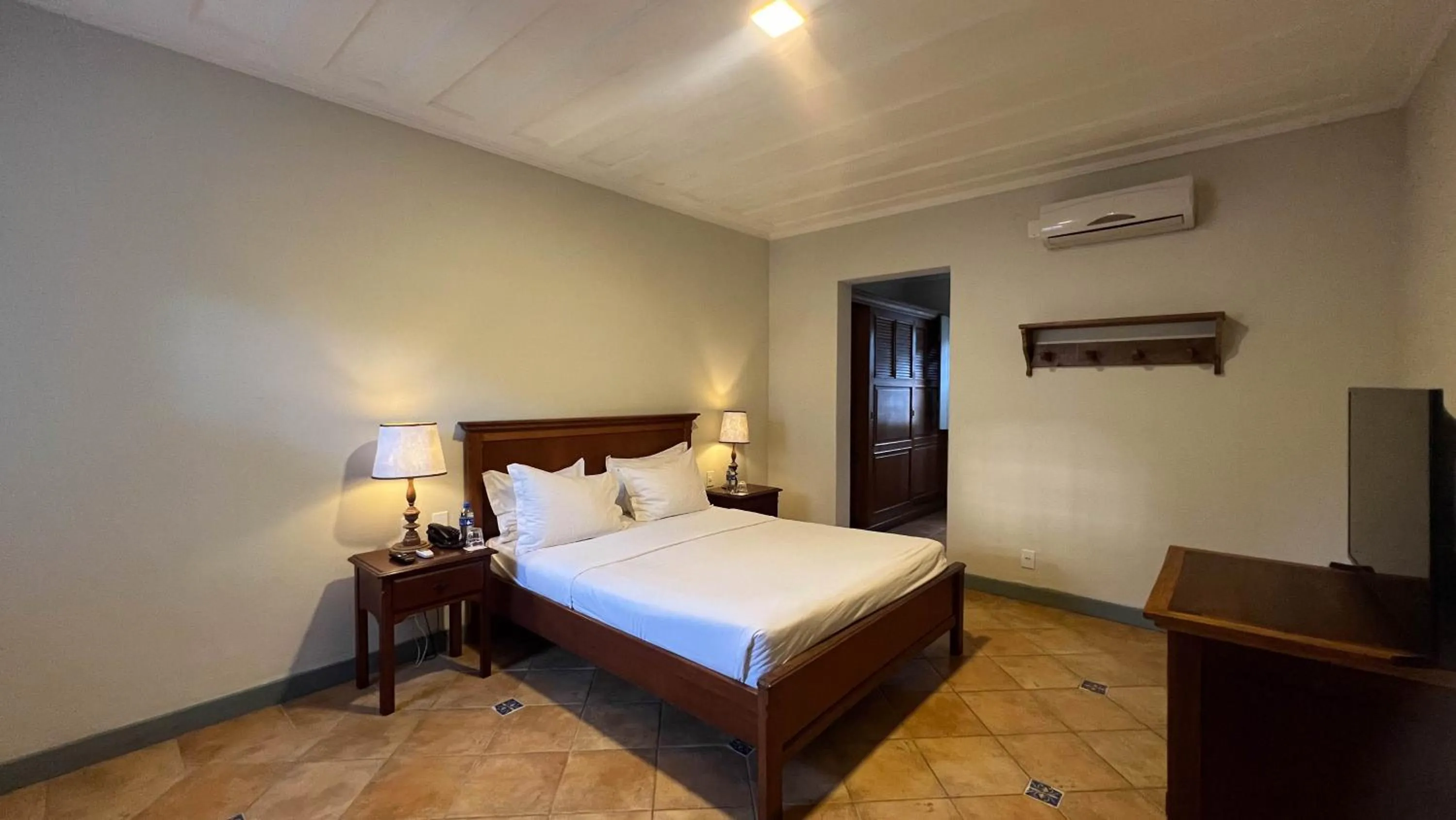 Bed in Vila Angatu Eco Resort & SPA