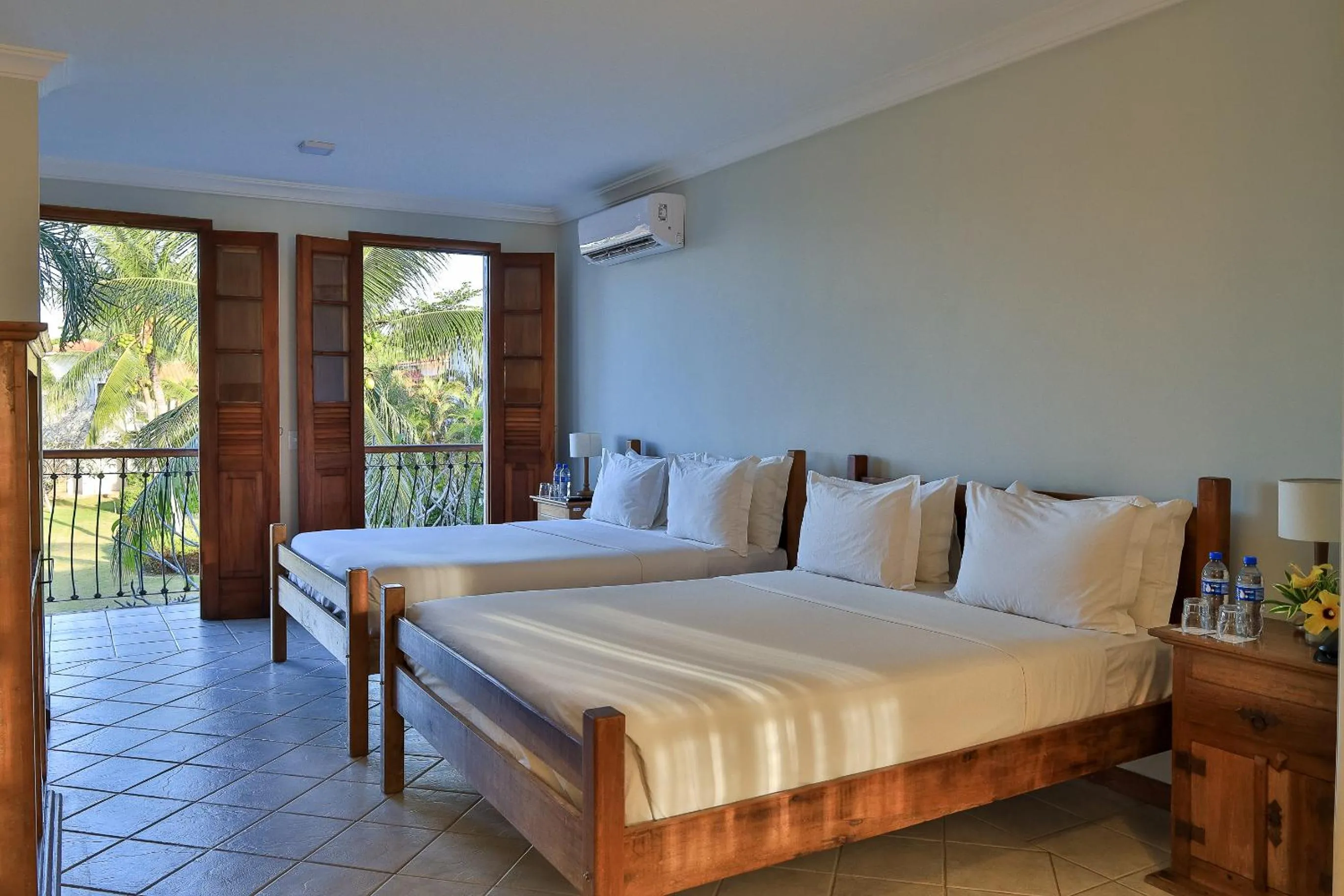 Bed in Vila Angatu Eco Resort & SPA