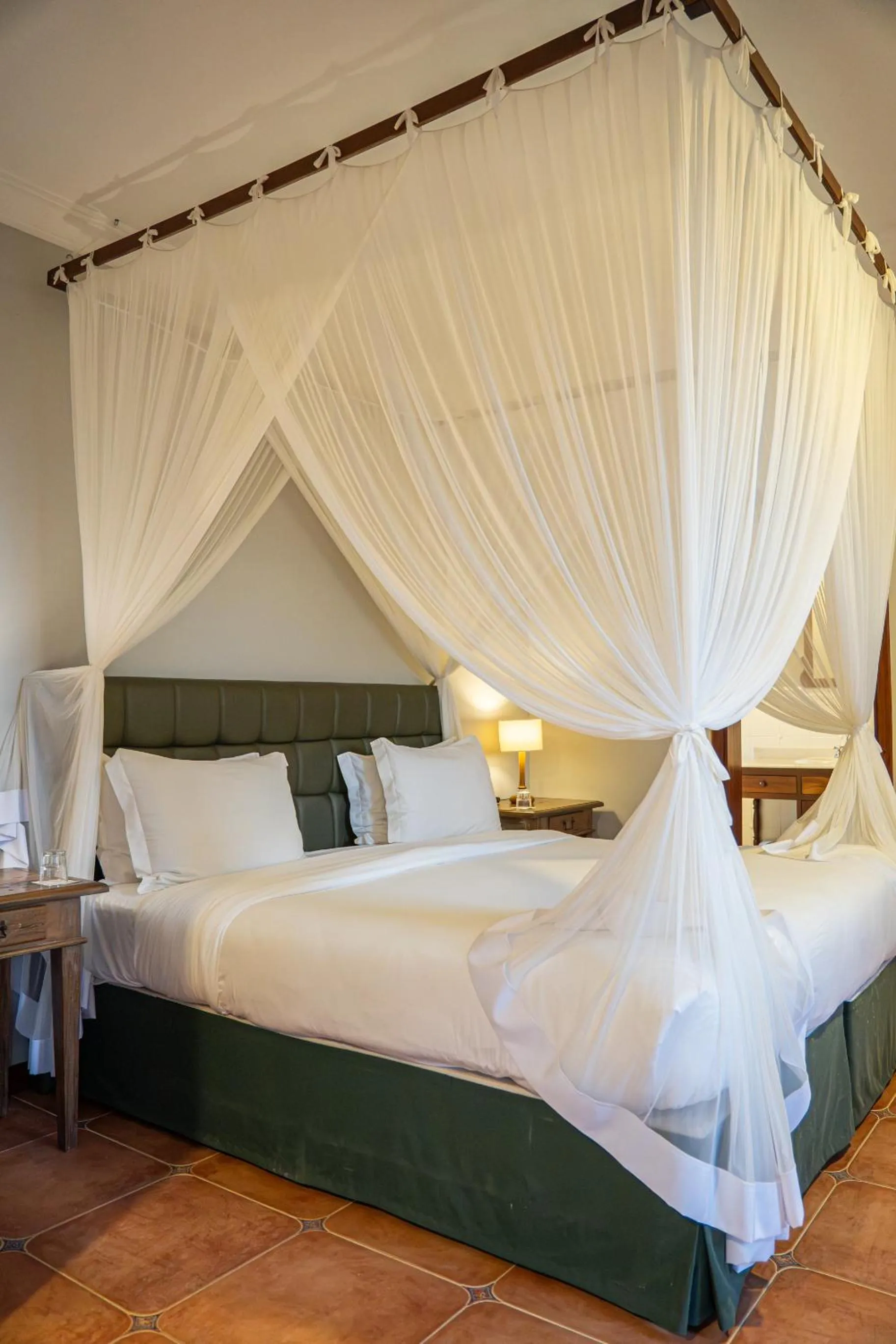 Bed in Vila Angatu Eco Resort & SPA