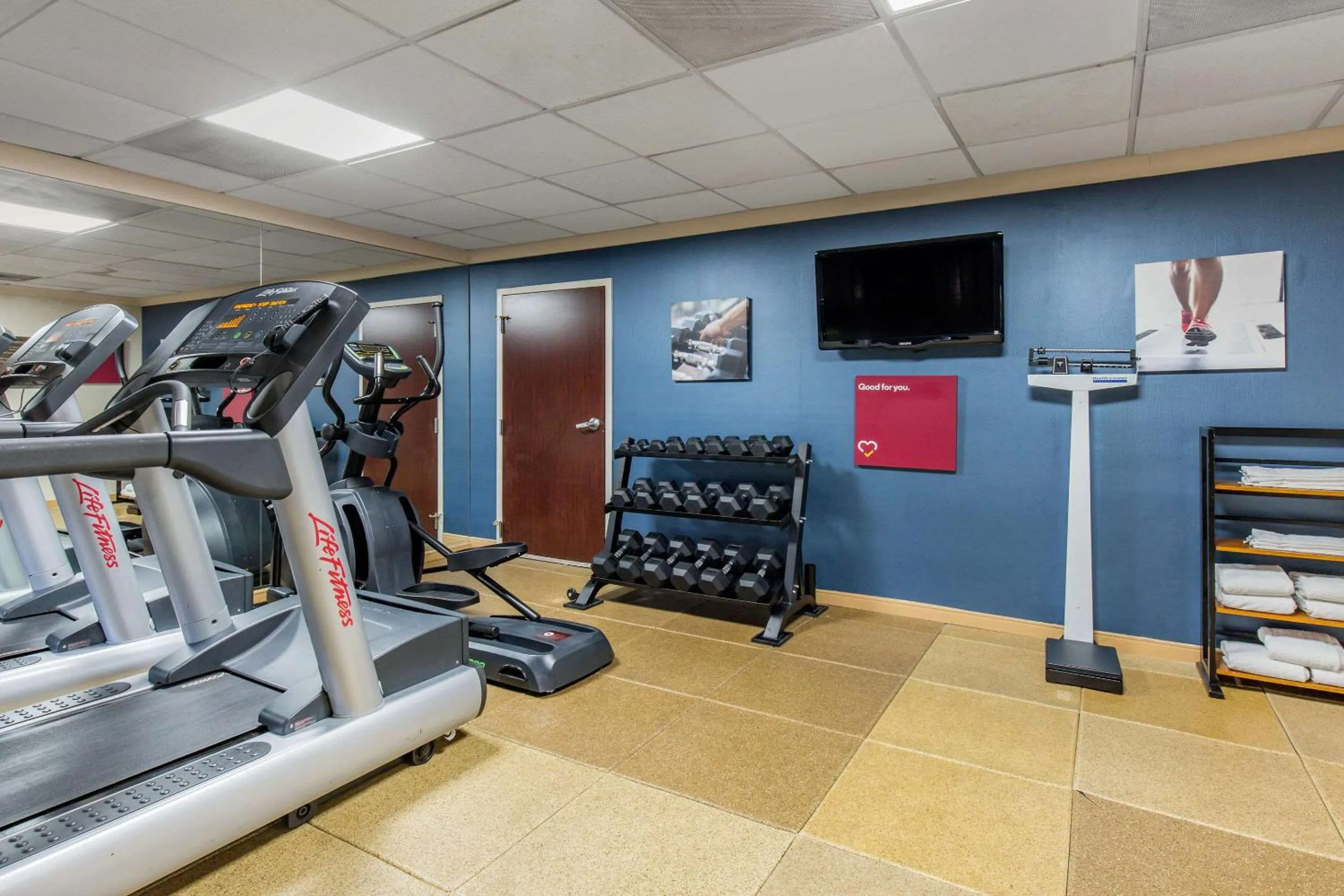 Fitness centre/facilities in Comfort Inn College Park North