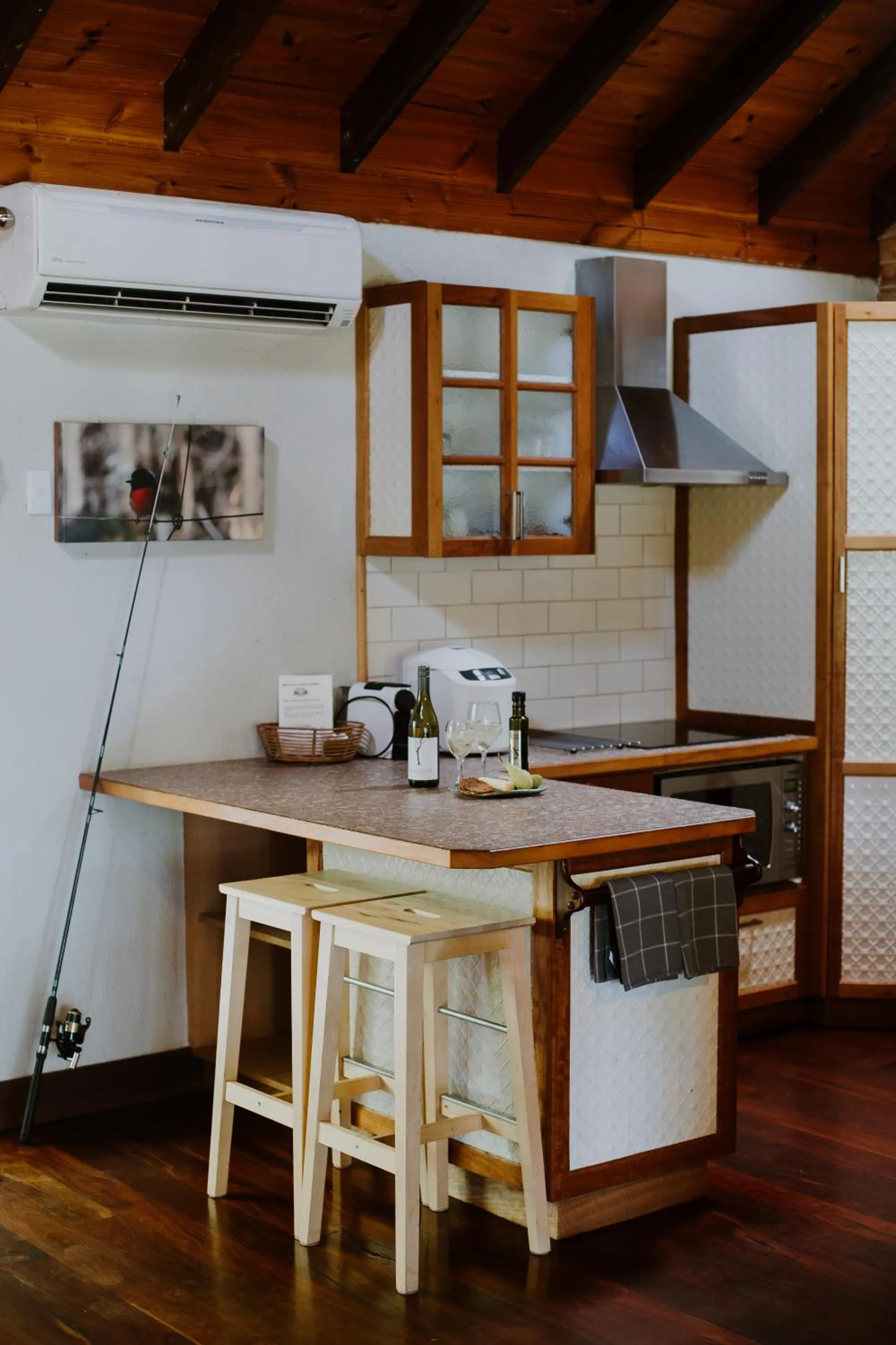 kitchen in Clover Cottage Country Retreat