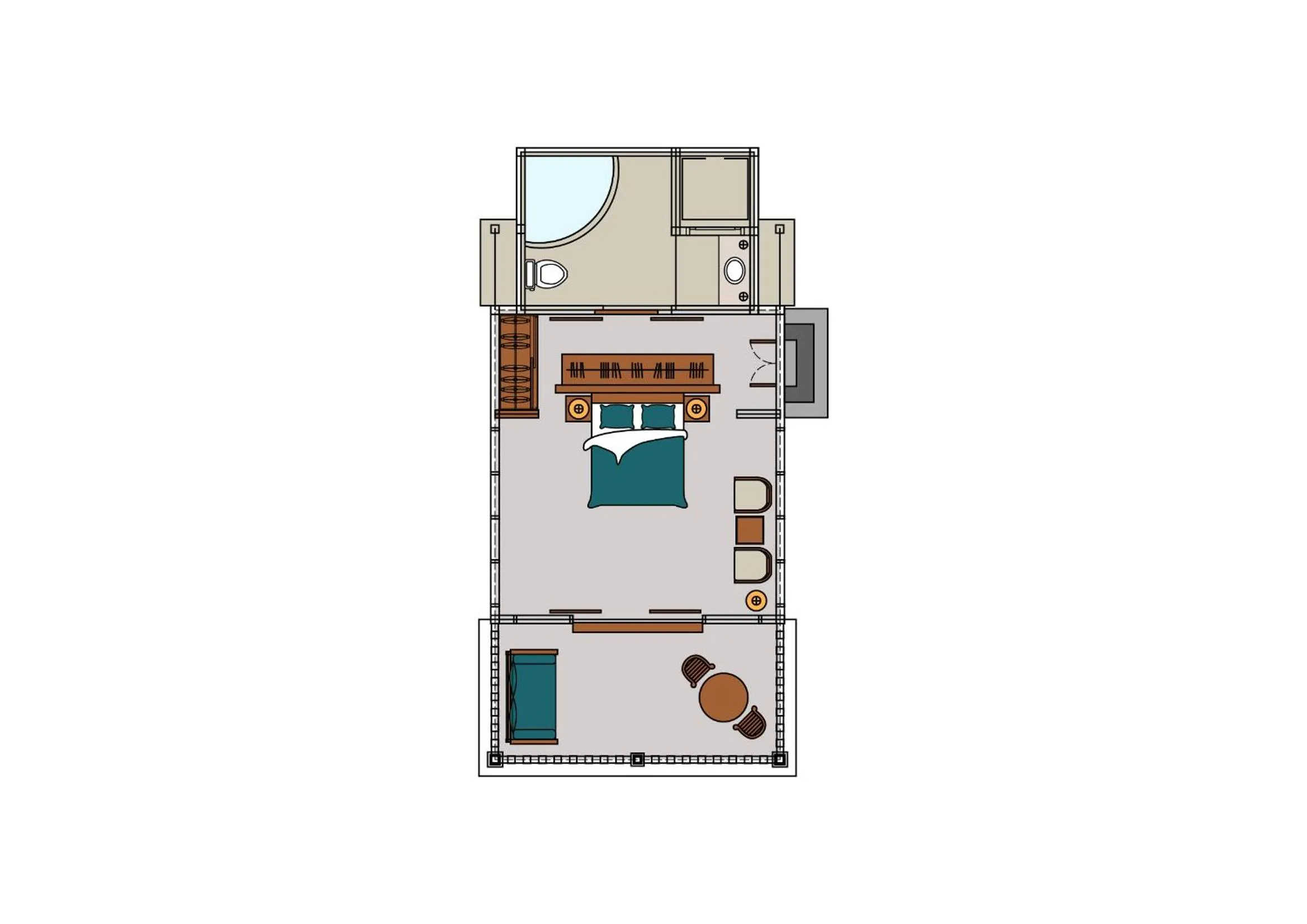 Floor plan in Bagus Agro Pelaga