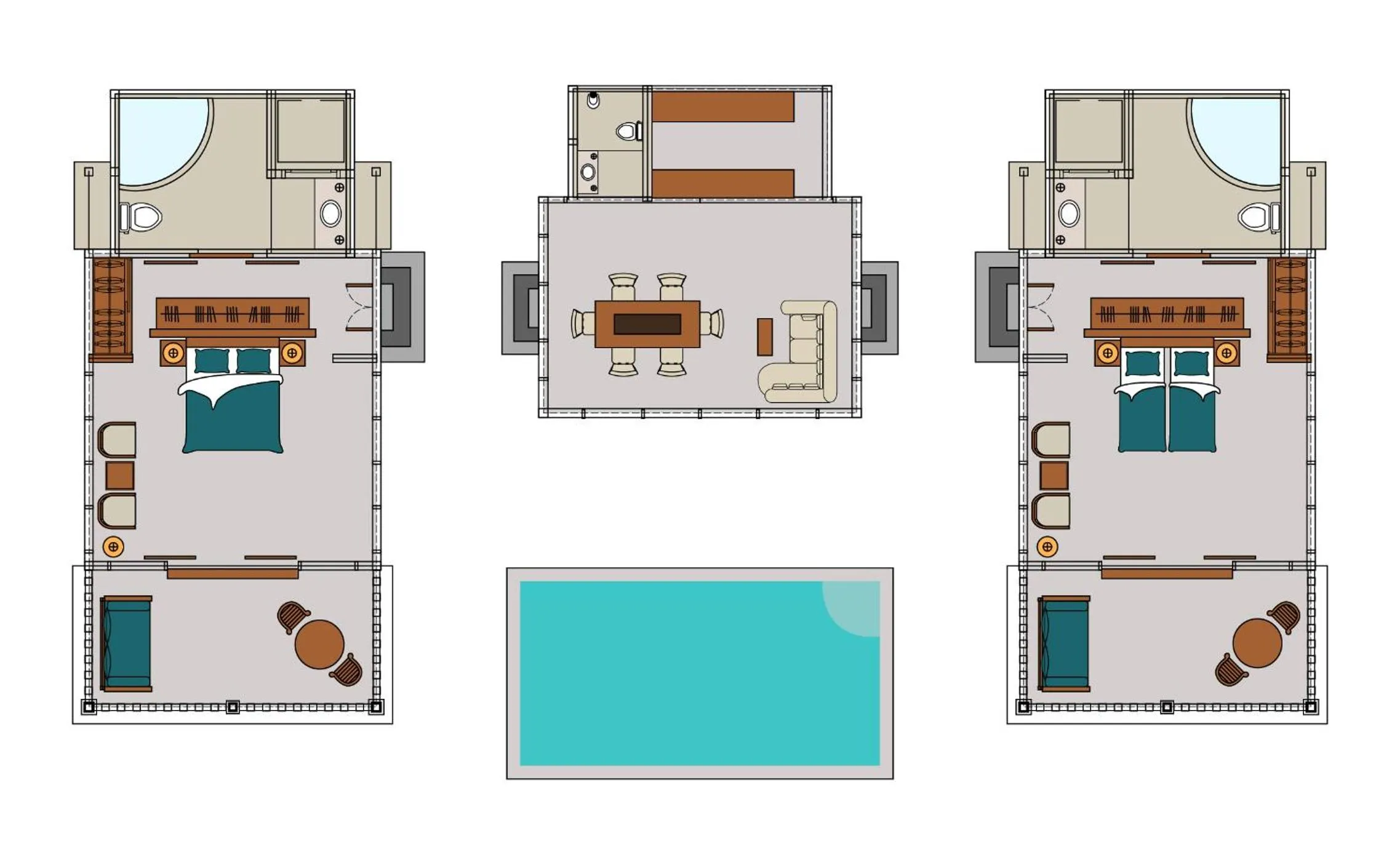 Floor plan in Bagus Agro Pelaga