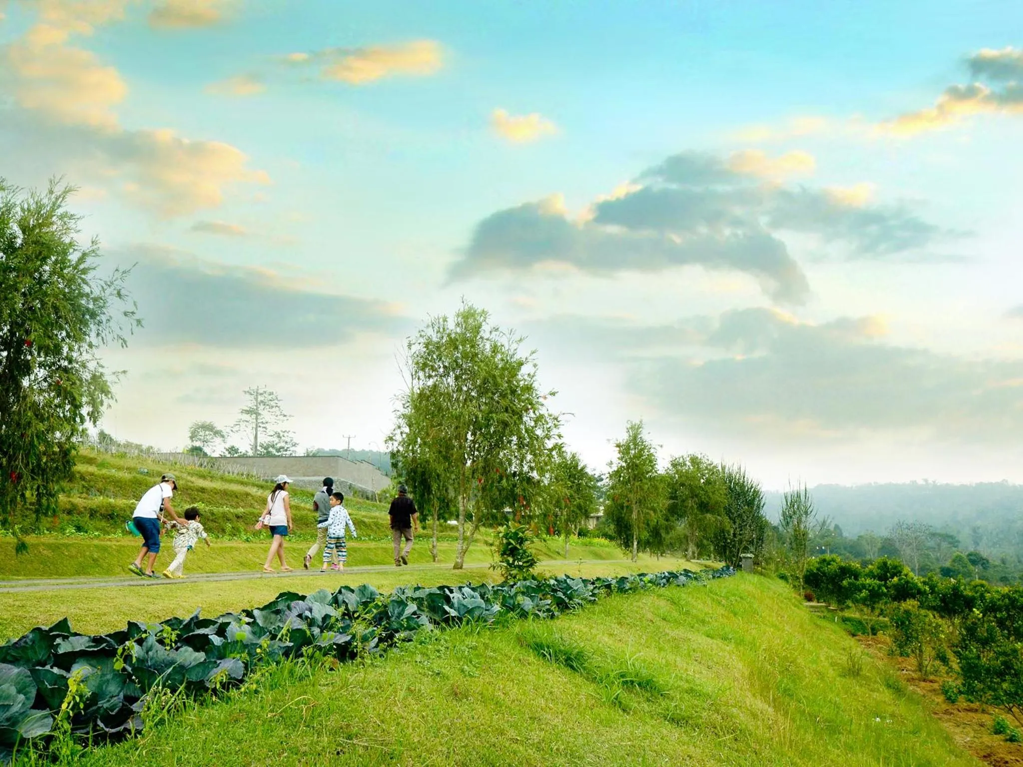 Natural landscape in Bagus Agro Pelaga