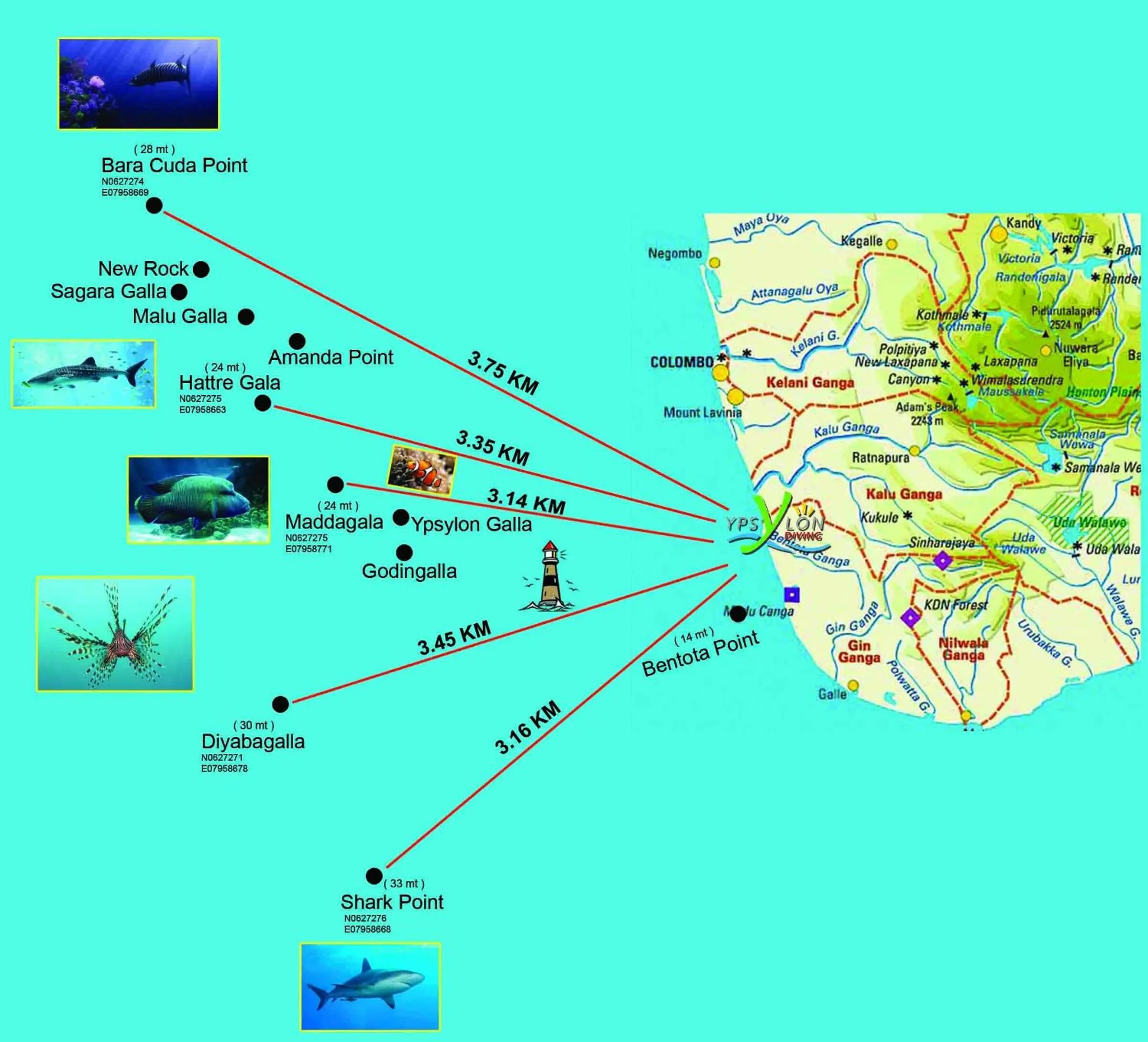 Diving in Ypsylon Tourist Resort