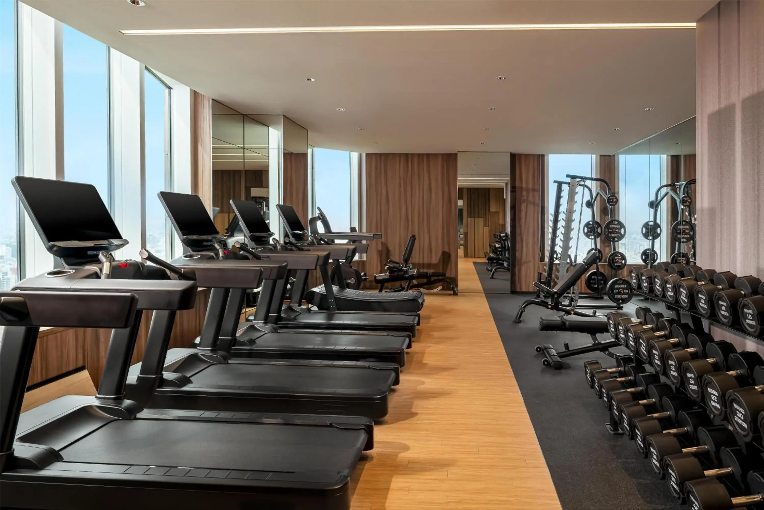 Fitness centre/facilities in Hyatt Regency Tokyo Fitness centre/facilities in Hyatt Regency Tokyo