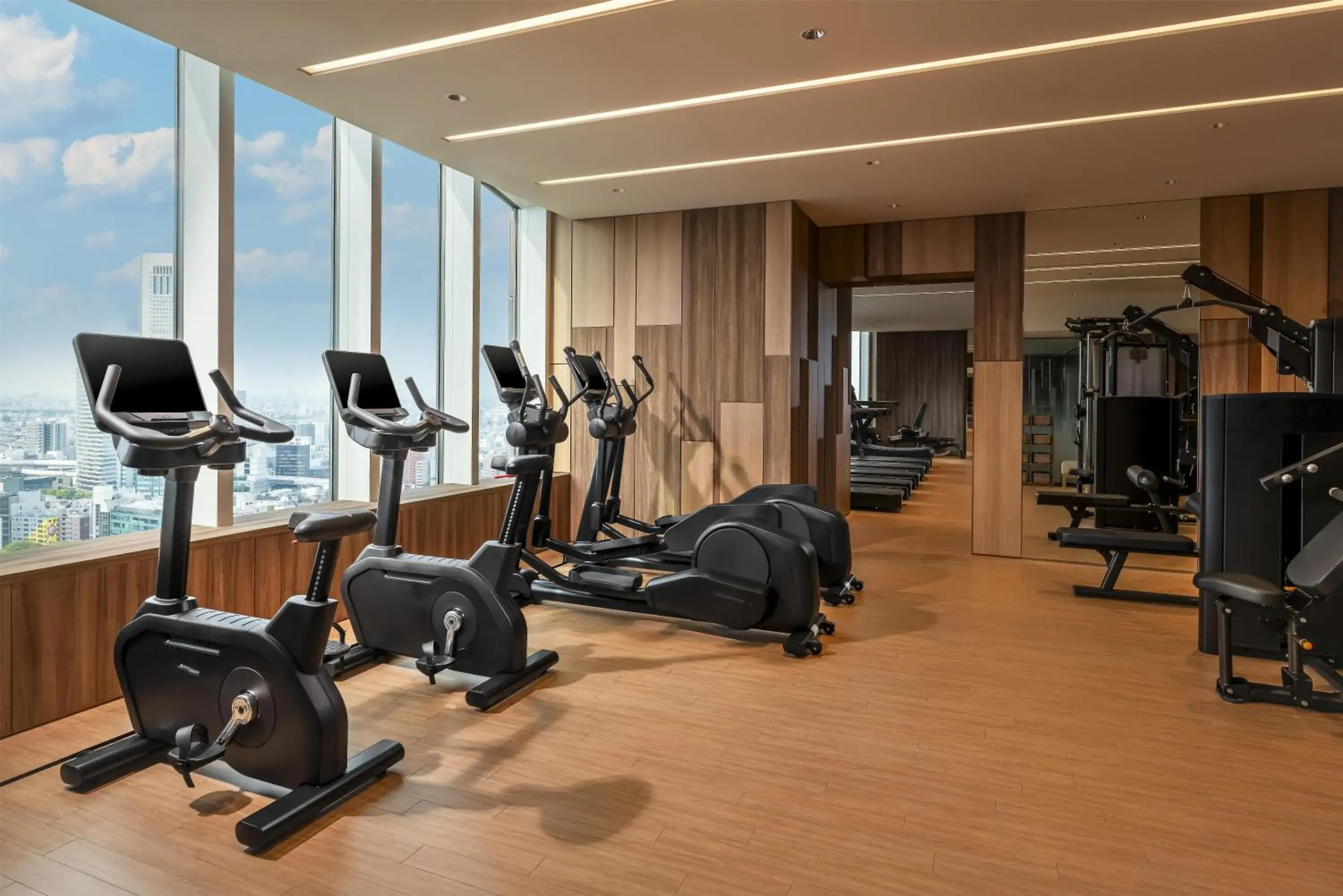 Fitness centre/facilities in Hyatt Regency Tokyo Fitness centre/facilities in Hyatt Regency Tokyo