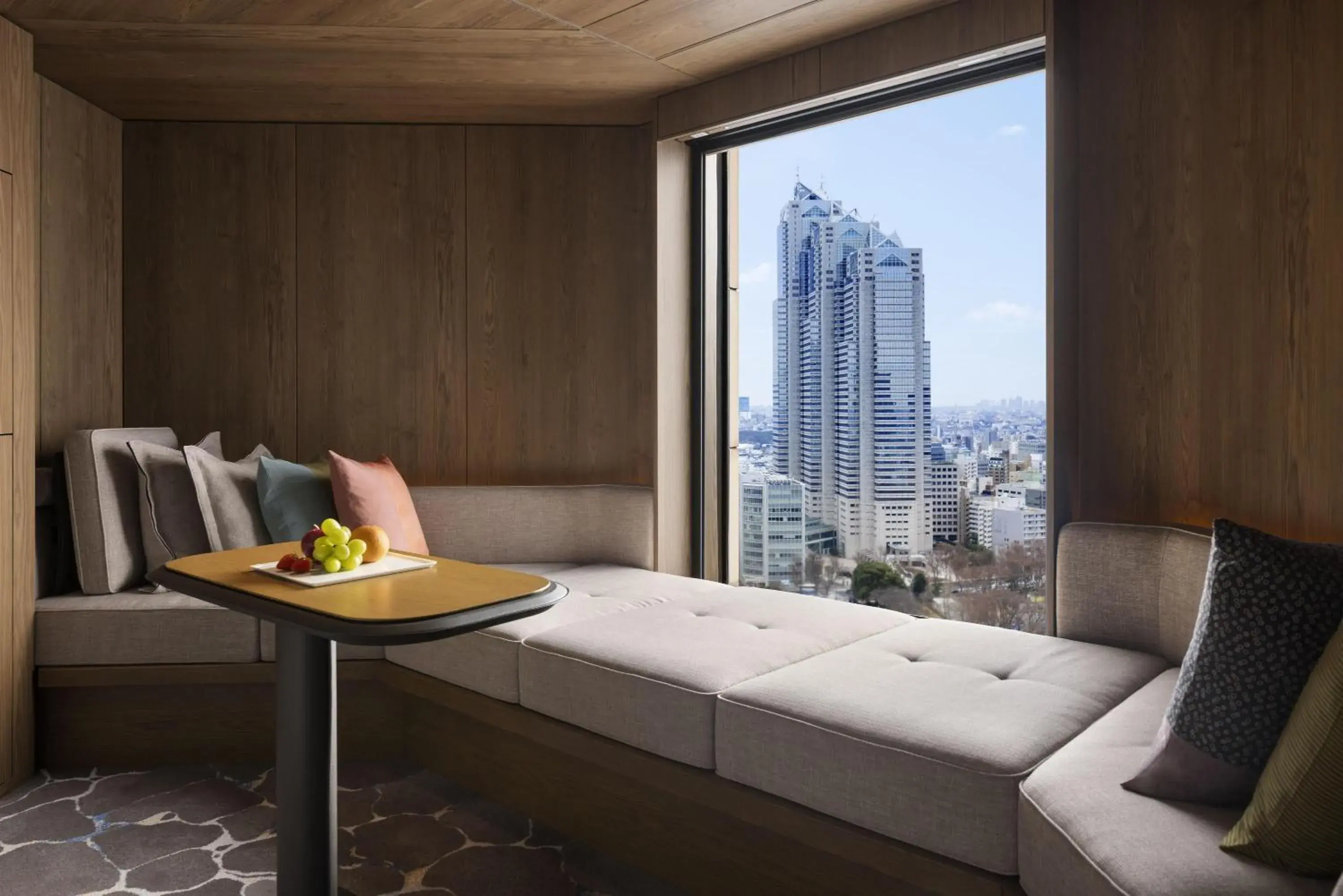 View (from property/room), Bed in Hyatt Regency Tokyo View (from property/room), Bed in Hyatt Regency Tokyo