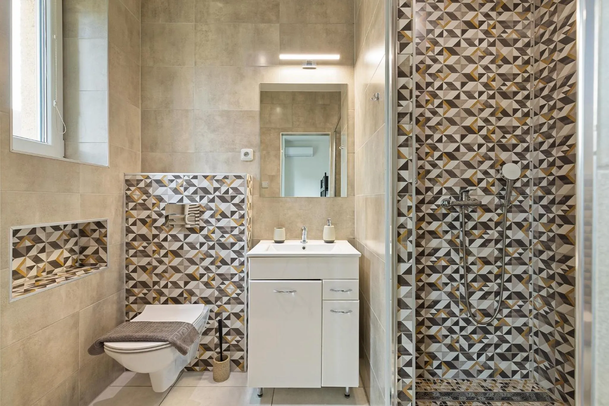 Shower in Villa u Arény