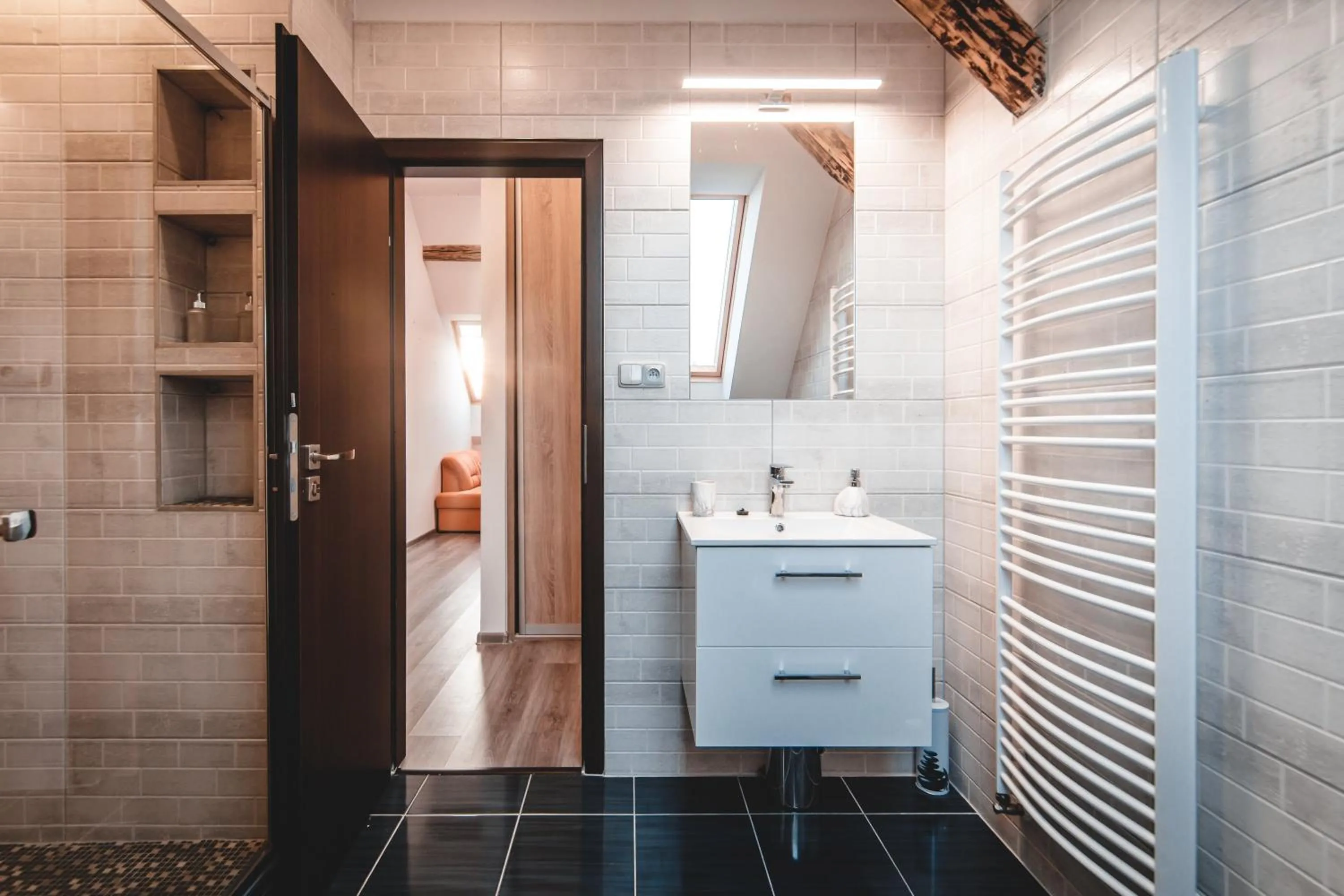 Bathroom in Villa u Arény