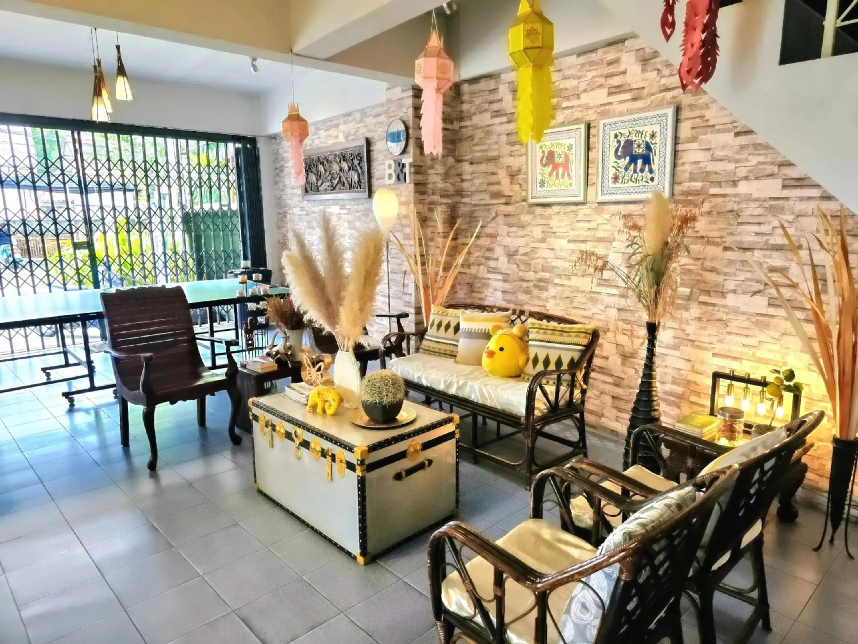 Lobby or reception in Bed and Terrace Guesthouse Chiang Mai Lobby or reception in Bed and Terrace Guesthouse Chiang Mai