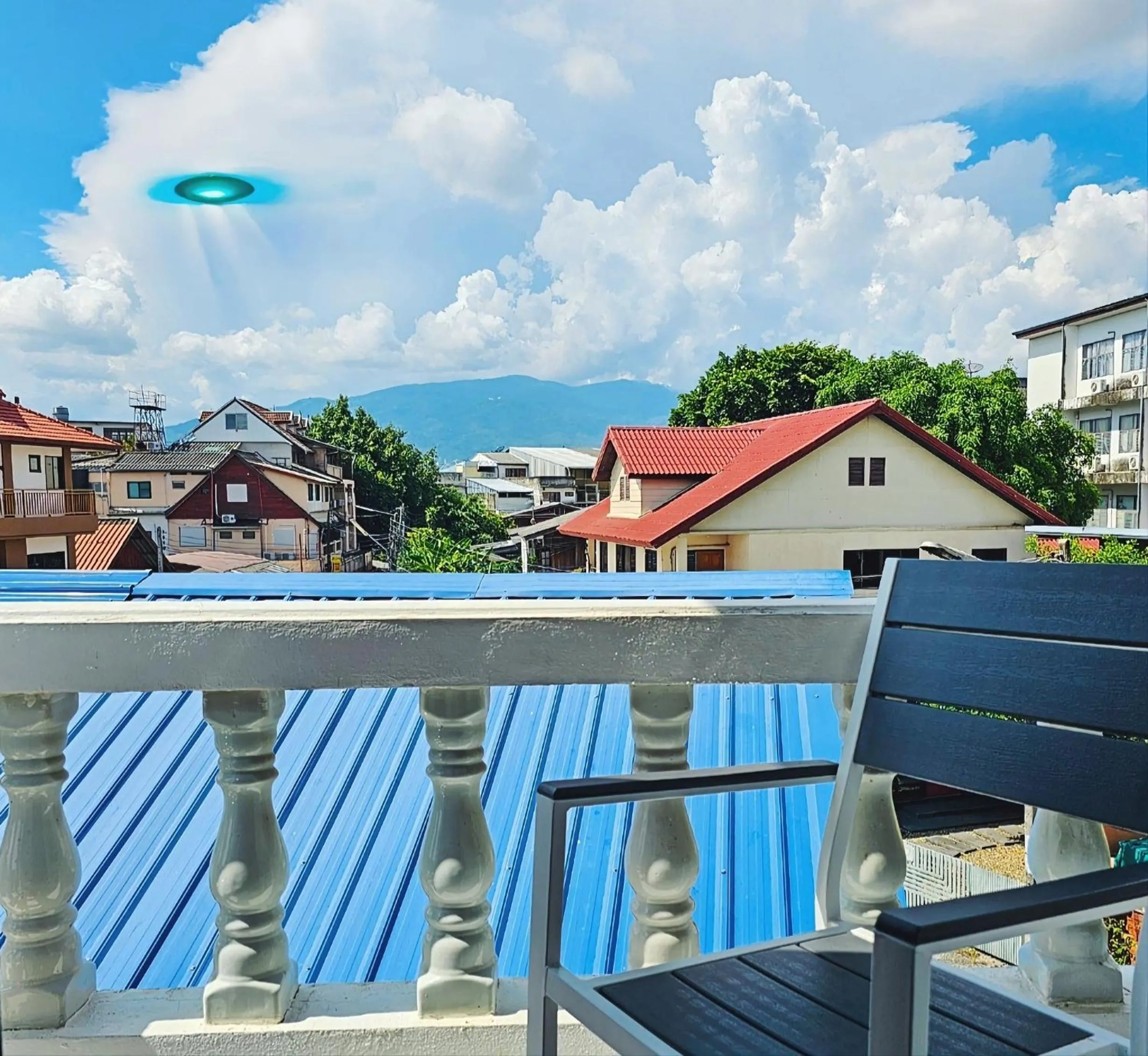 View (from property/room) in Bed and Terrace Guesthouse Chiang Mai