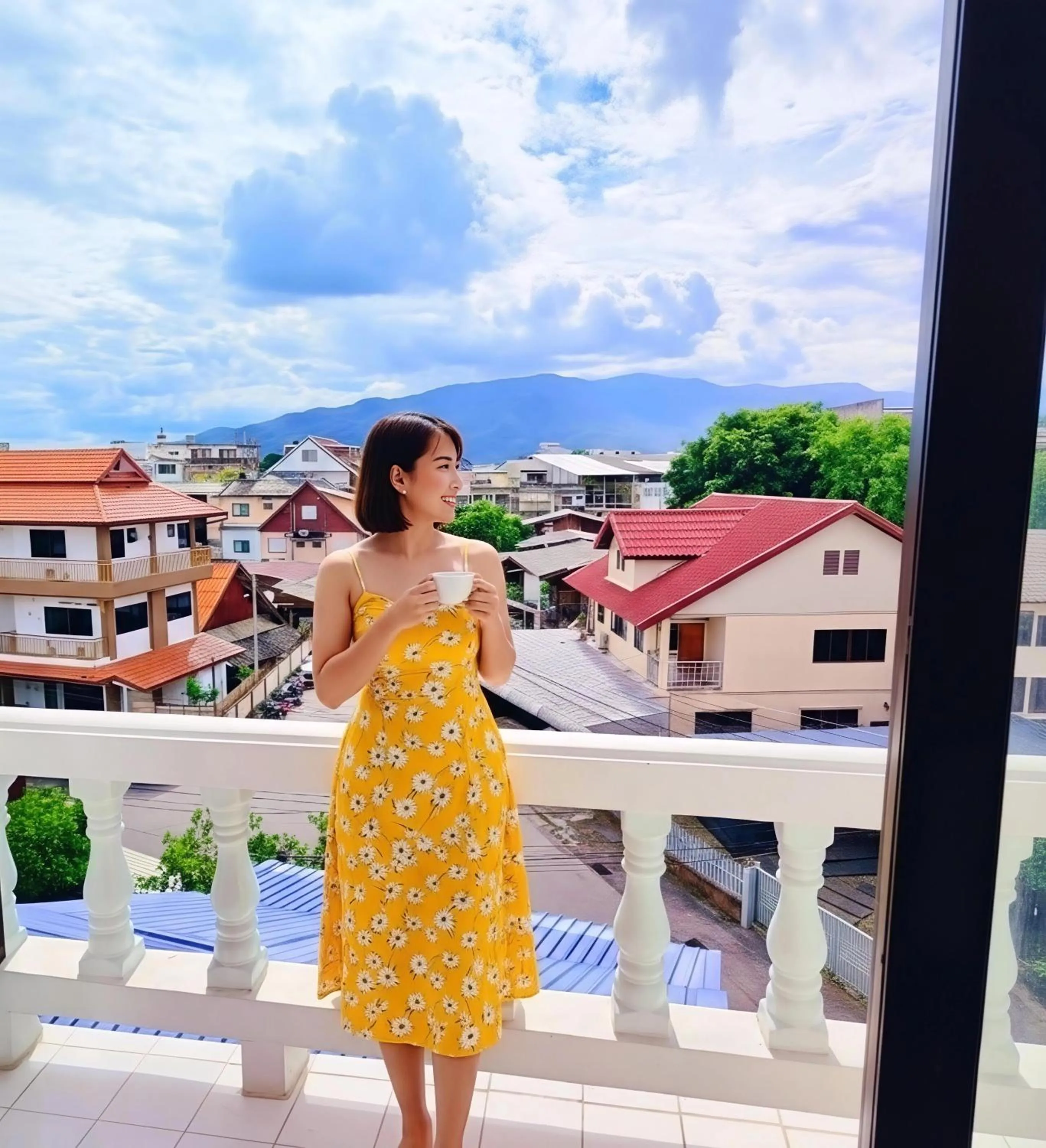 View (from property/room) in Bed and Terrace Guesthouse Chiang Mai