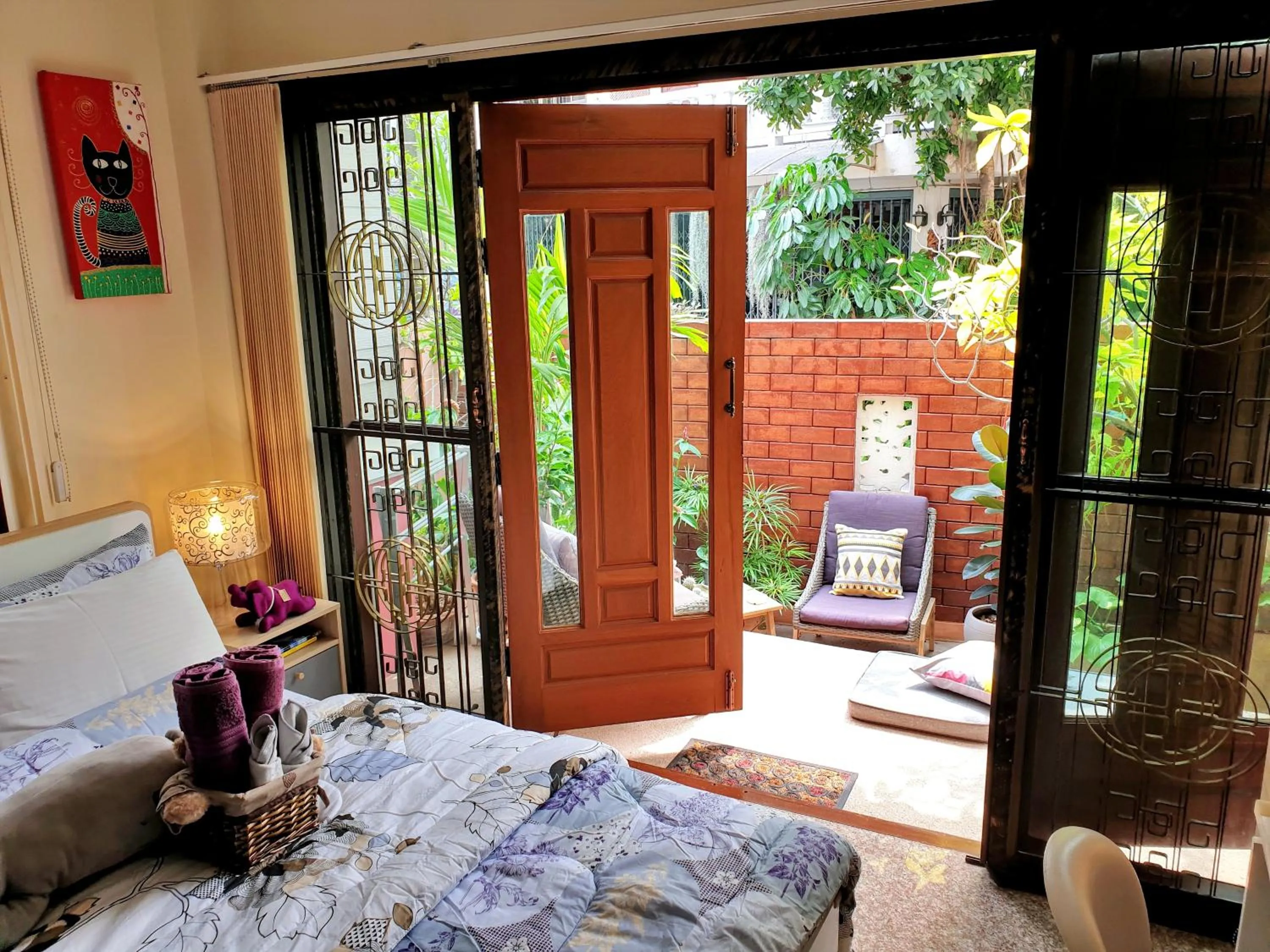 Bed in Bed and Terrace Guesthouse Chiang Mai