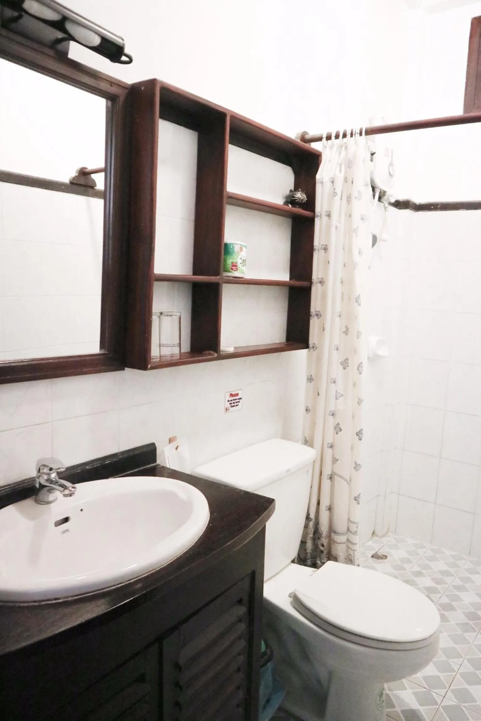 Toilet in Villa Senesouk Luang Prabang