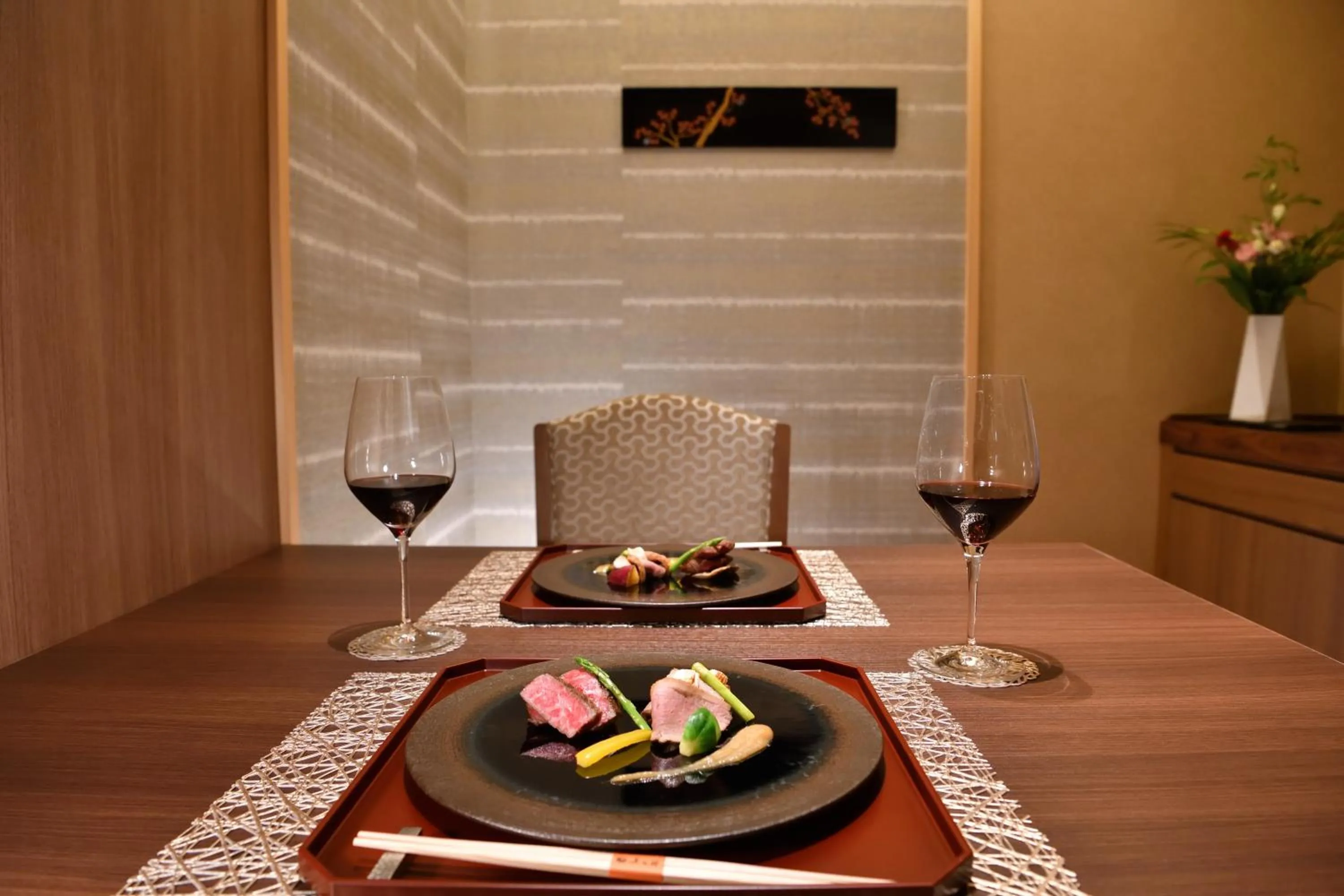 Dining area in Yumotokan