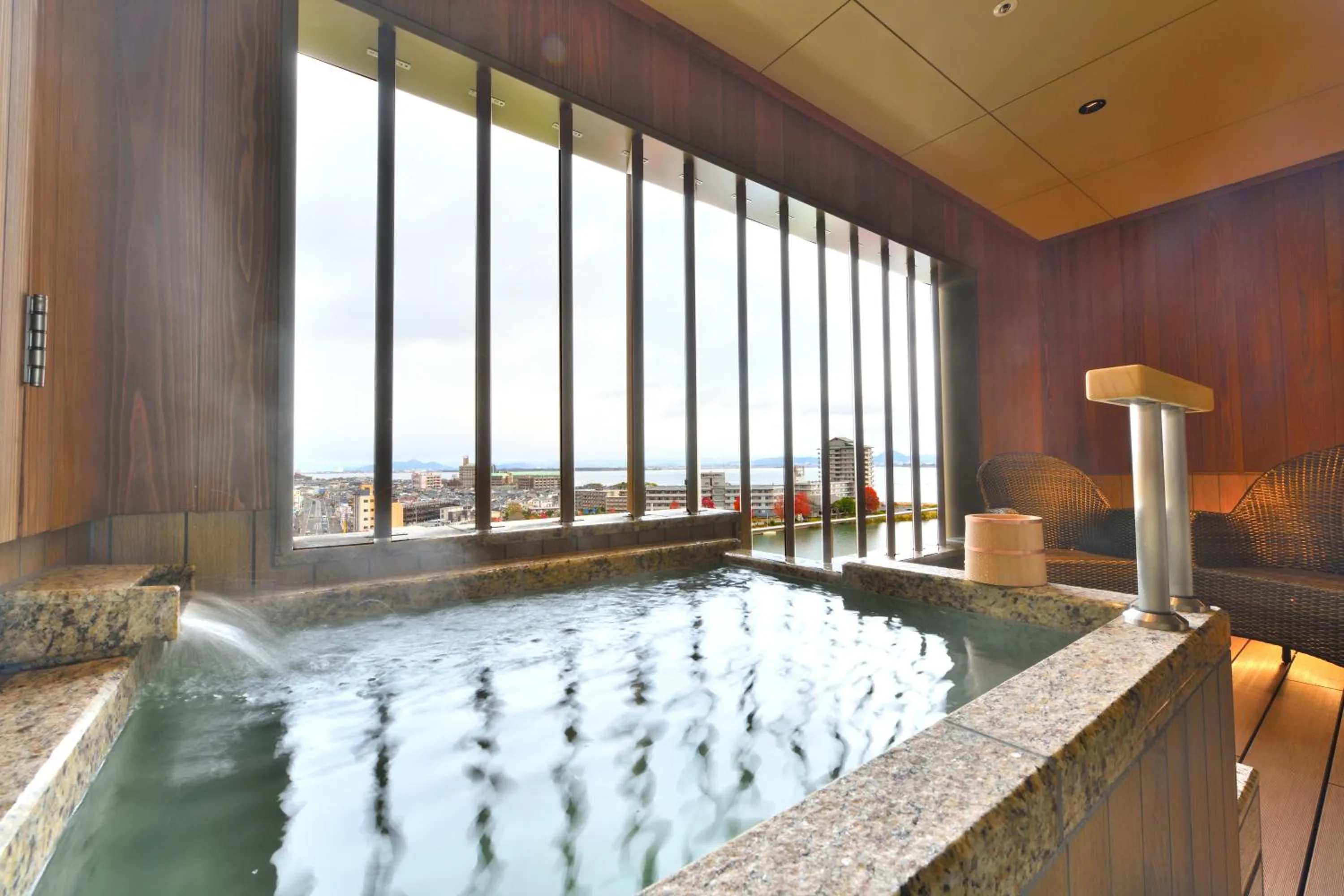 Hot Spring Bath in Yumotokan