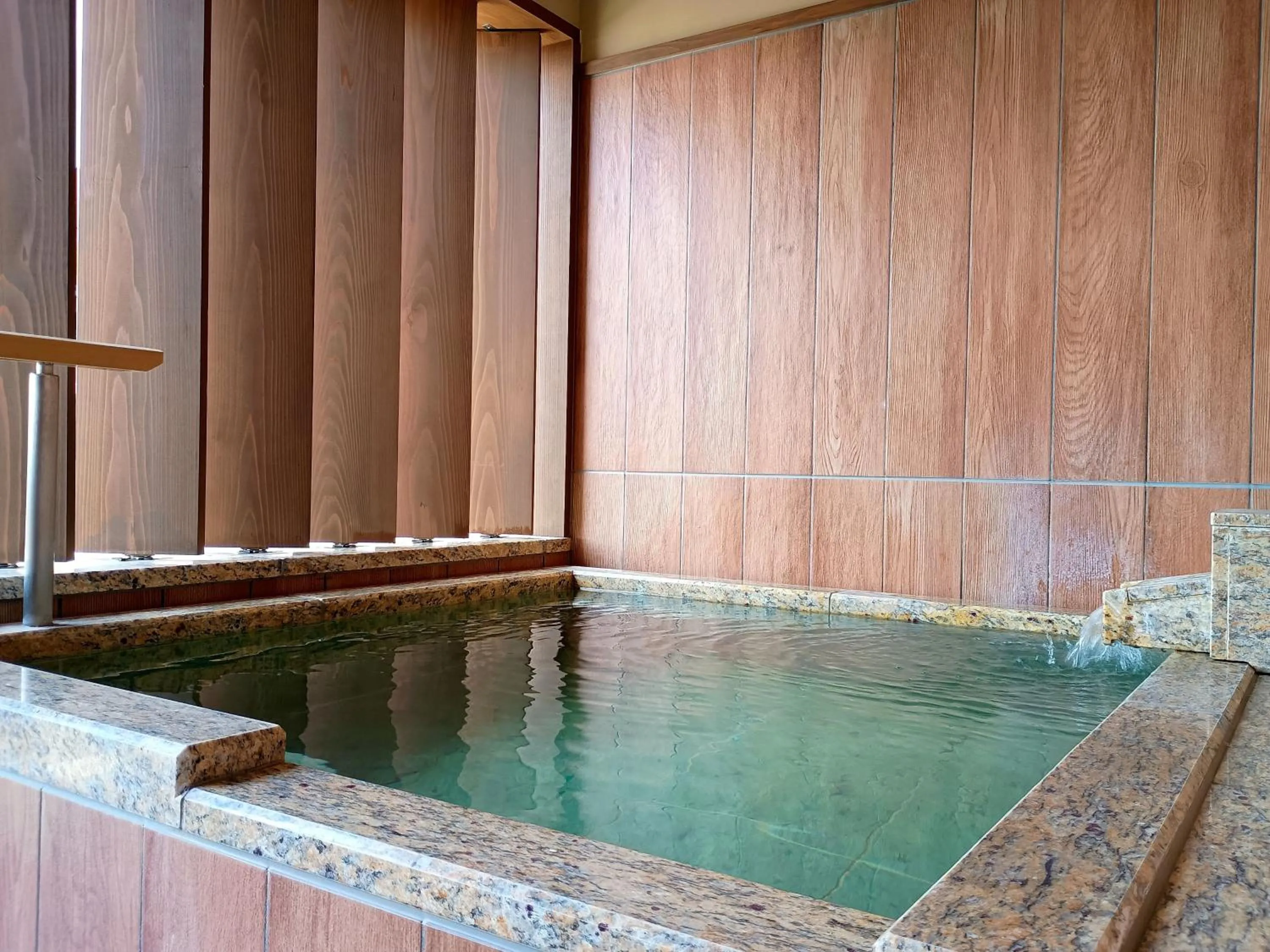 Hot Spring Bath in Yumotokan