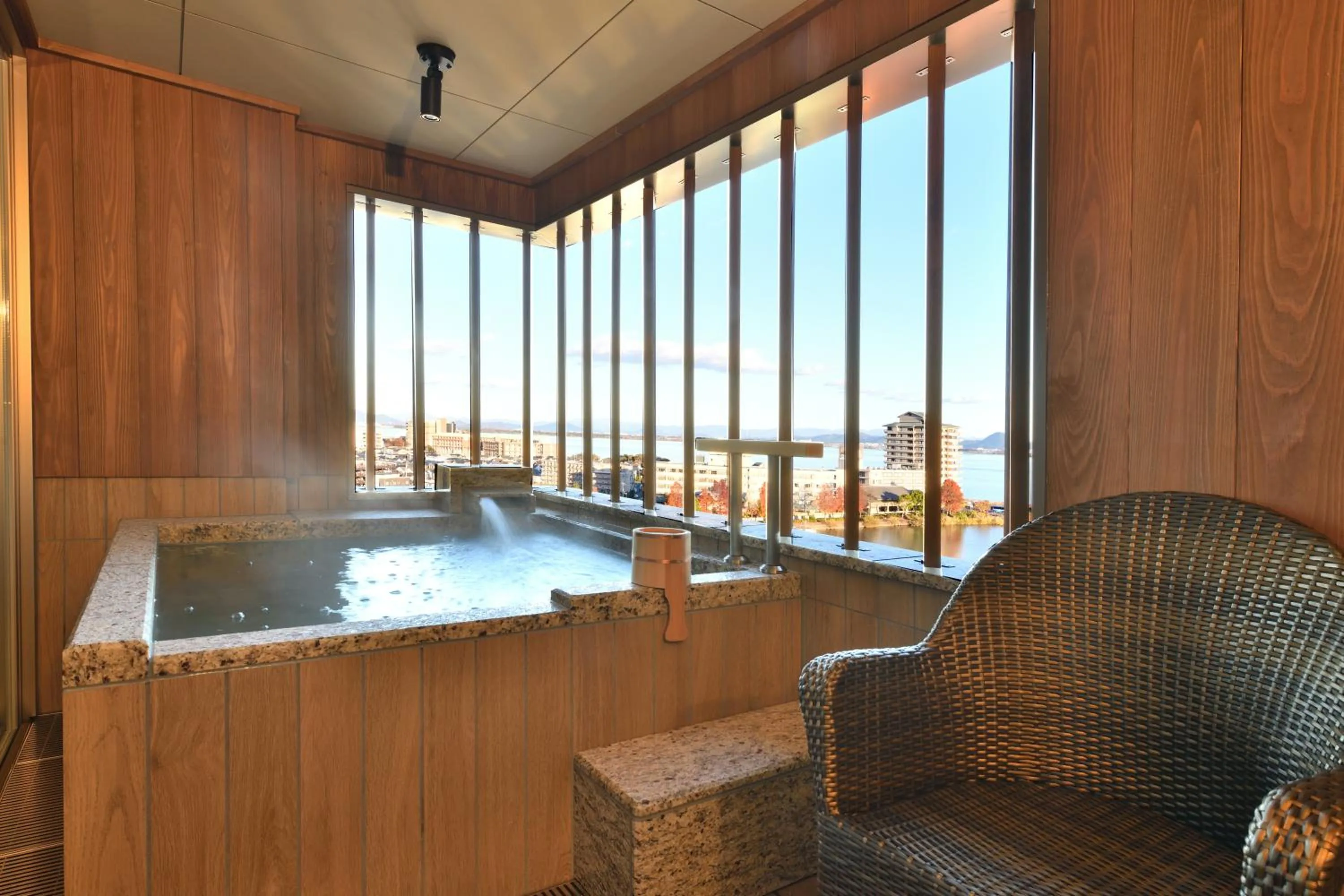 Hot Spring Bath in Yumotokan