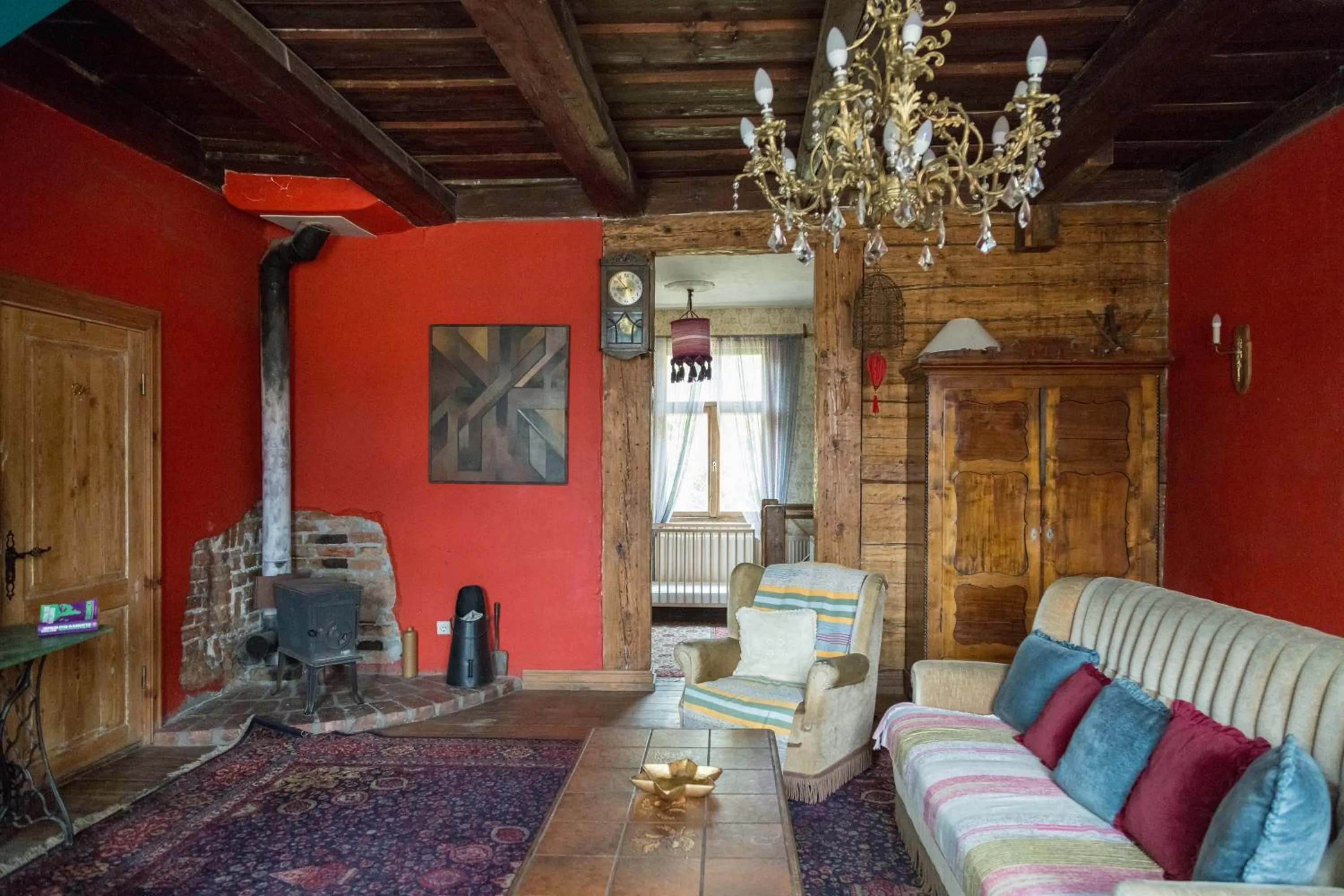 Living room in Fontaine Valhalla Hotel