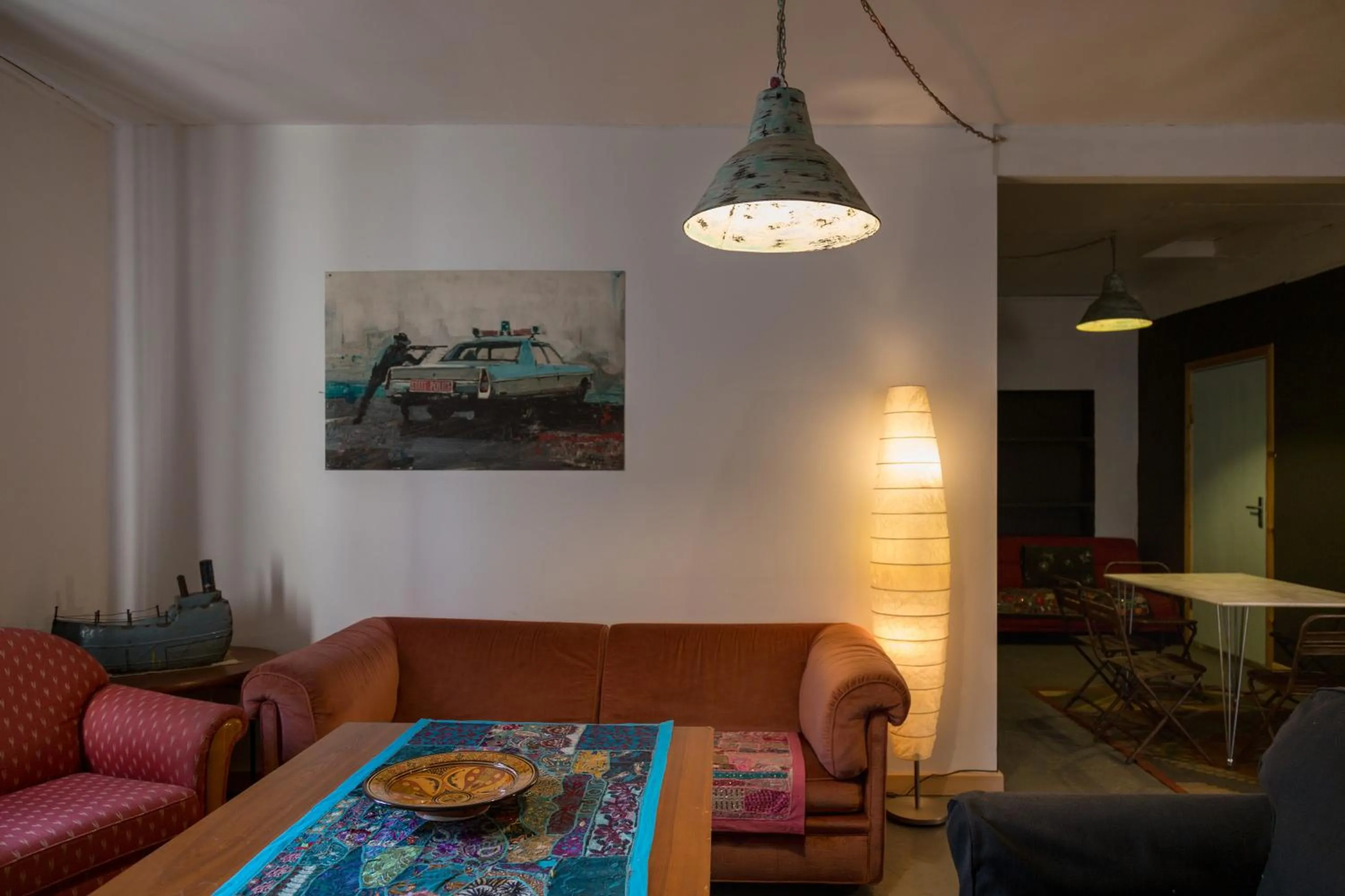 Living room in Fontaine Valhalla Hotel