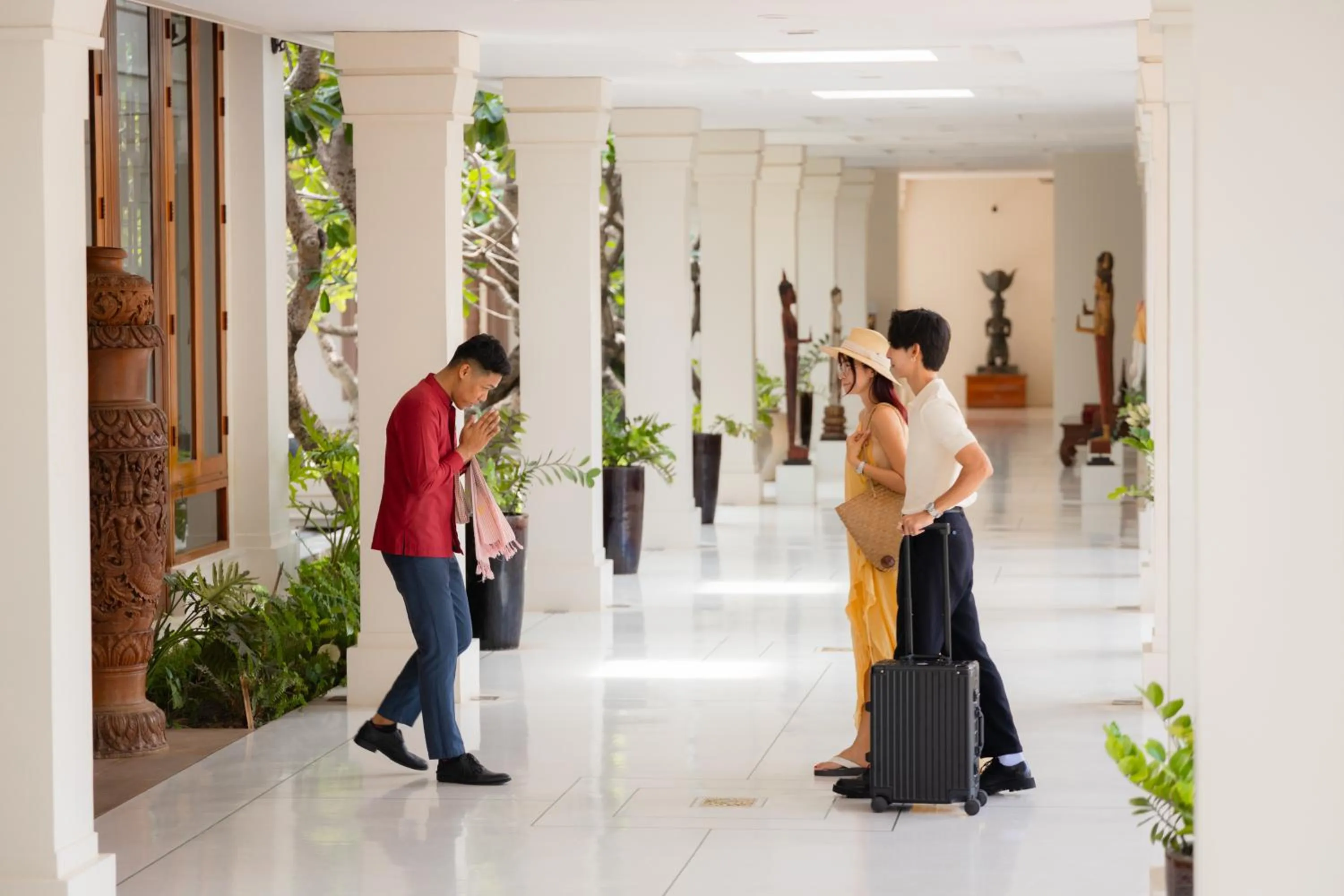 Property building in Anantara Angkor Resort