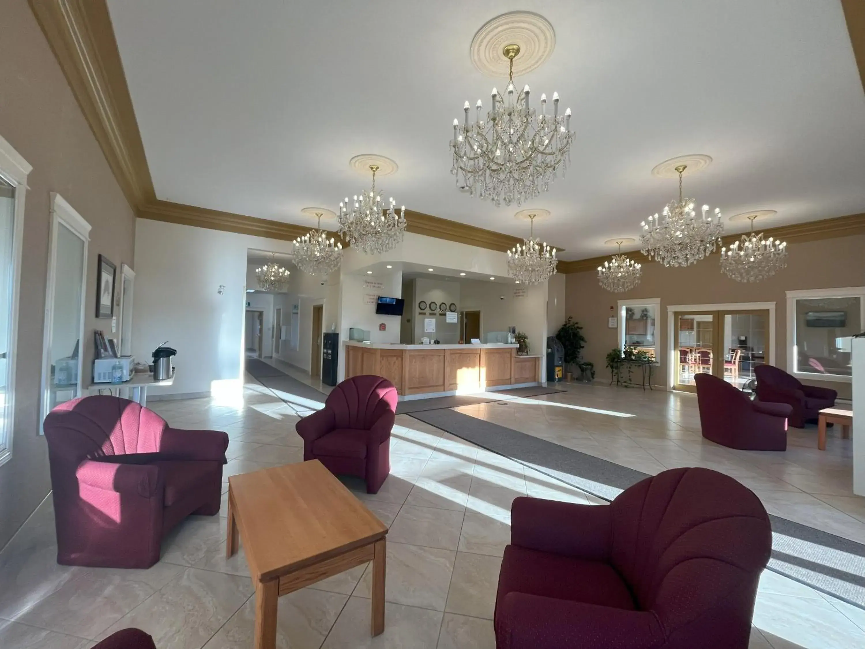 Lobby or reception in Western Budget Motel Ponoka Lobby or reception in Western Budget Motel Ponoka