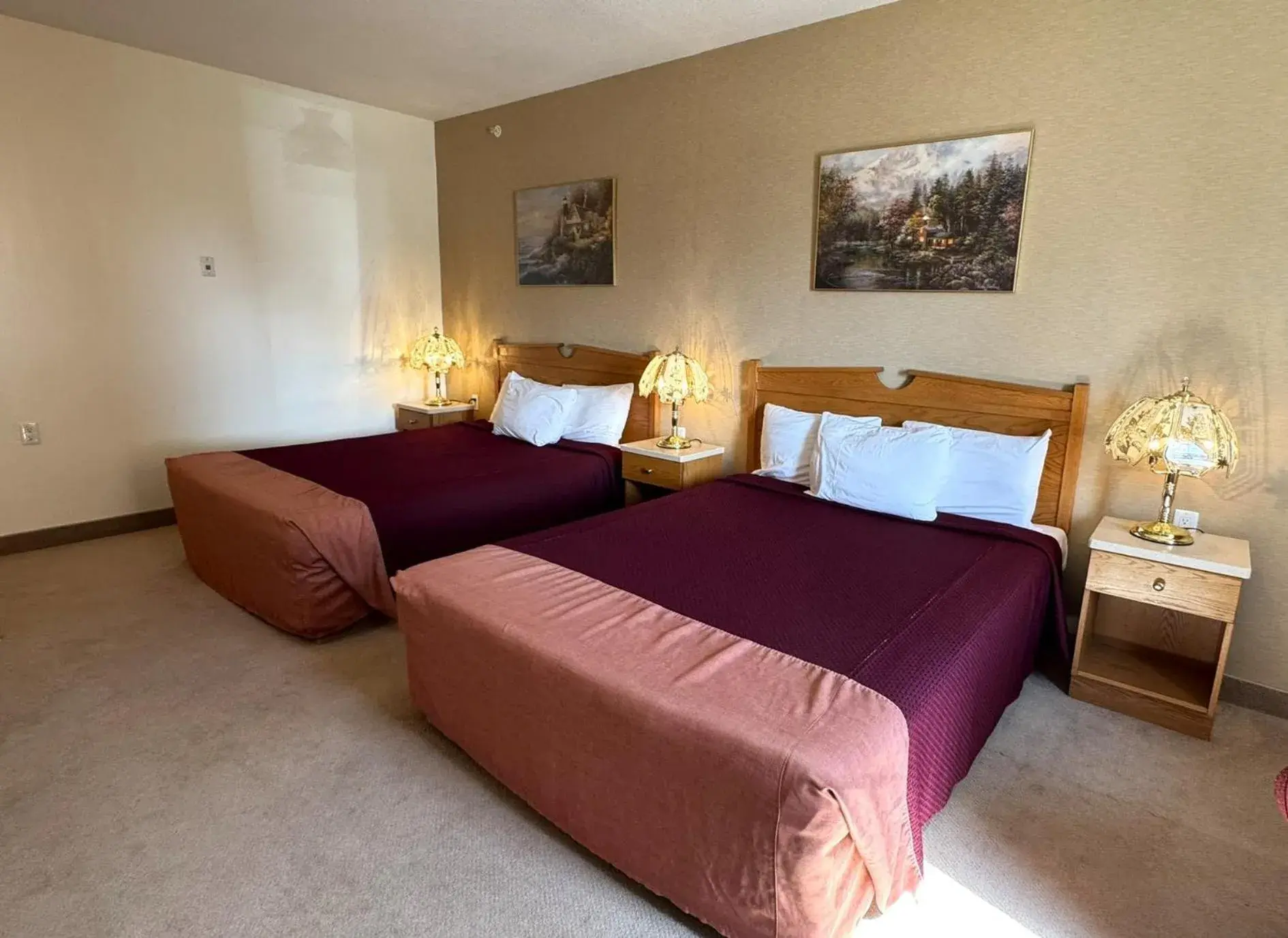 Bed in Western Budget Motel Ponoka Bed in Western Budget Motel Ponoka