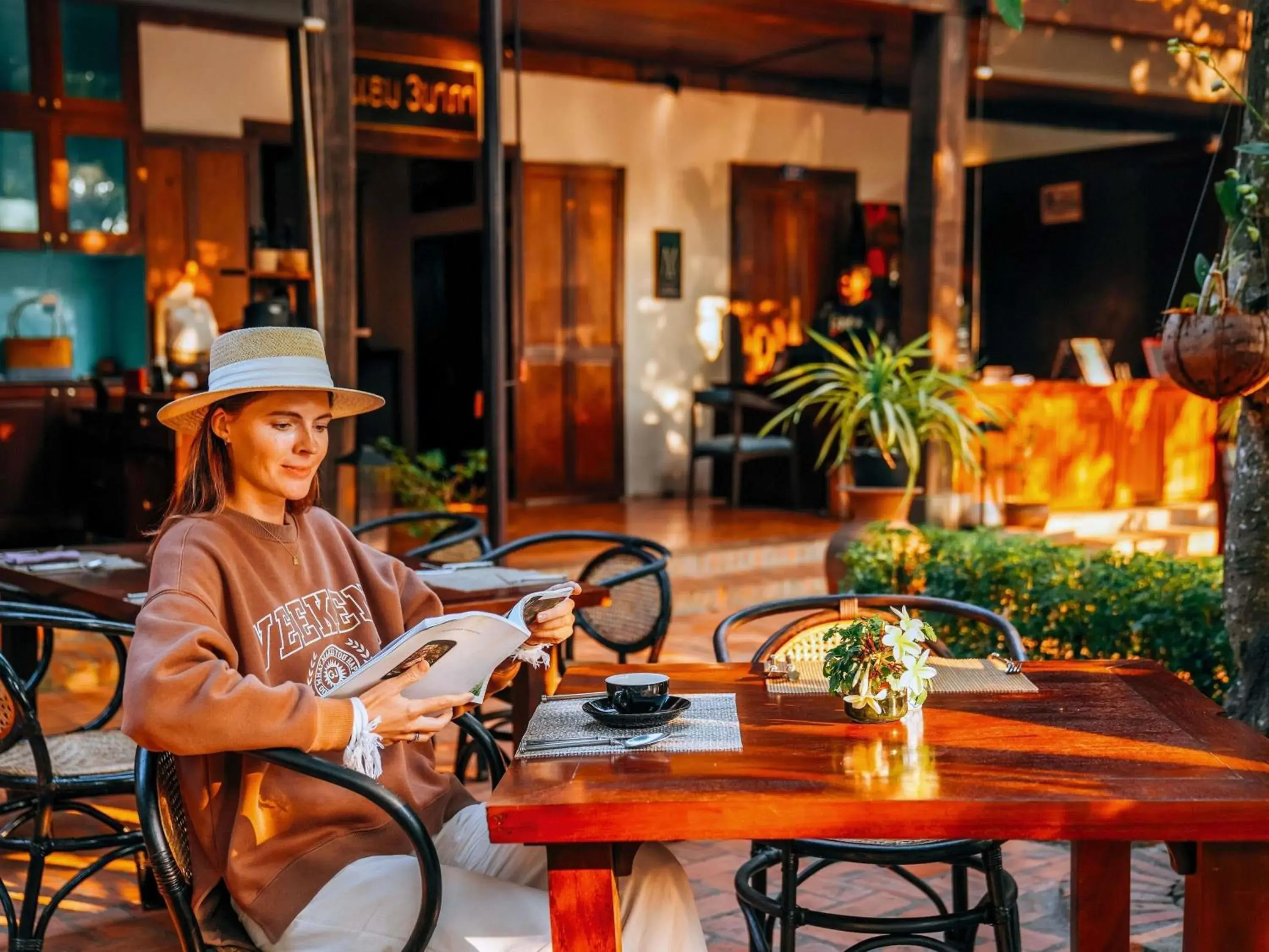 Breakfast in 3 Nagas Hotel Luang Prabang - MGallery Collection Breakfast in 3 Nagas Hotel Luang Prabang - MGallery Collection