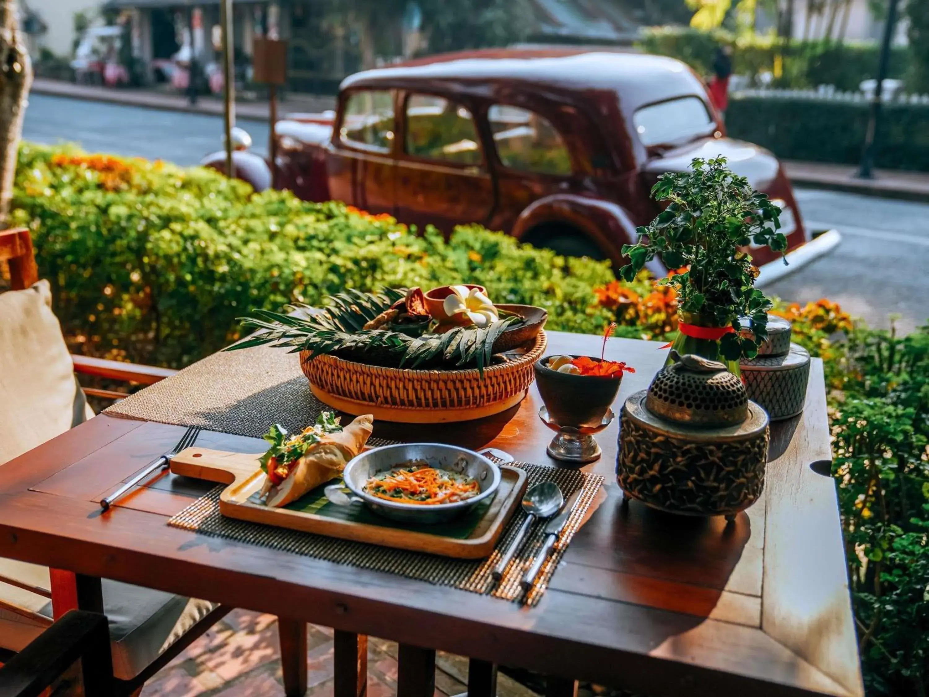 Breakfast in 3 Nagas Hotel Luang Prabang - MGallery Collection Breakfast in 3 Nagas Hotel Luang Prabang - MGallery Collection